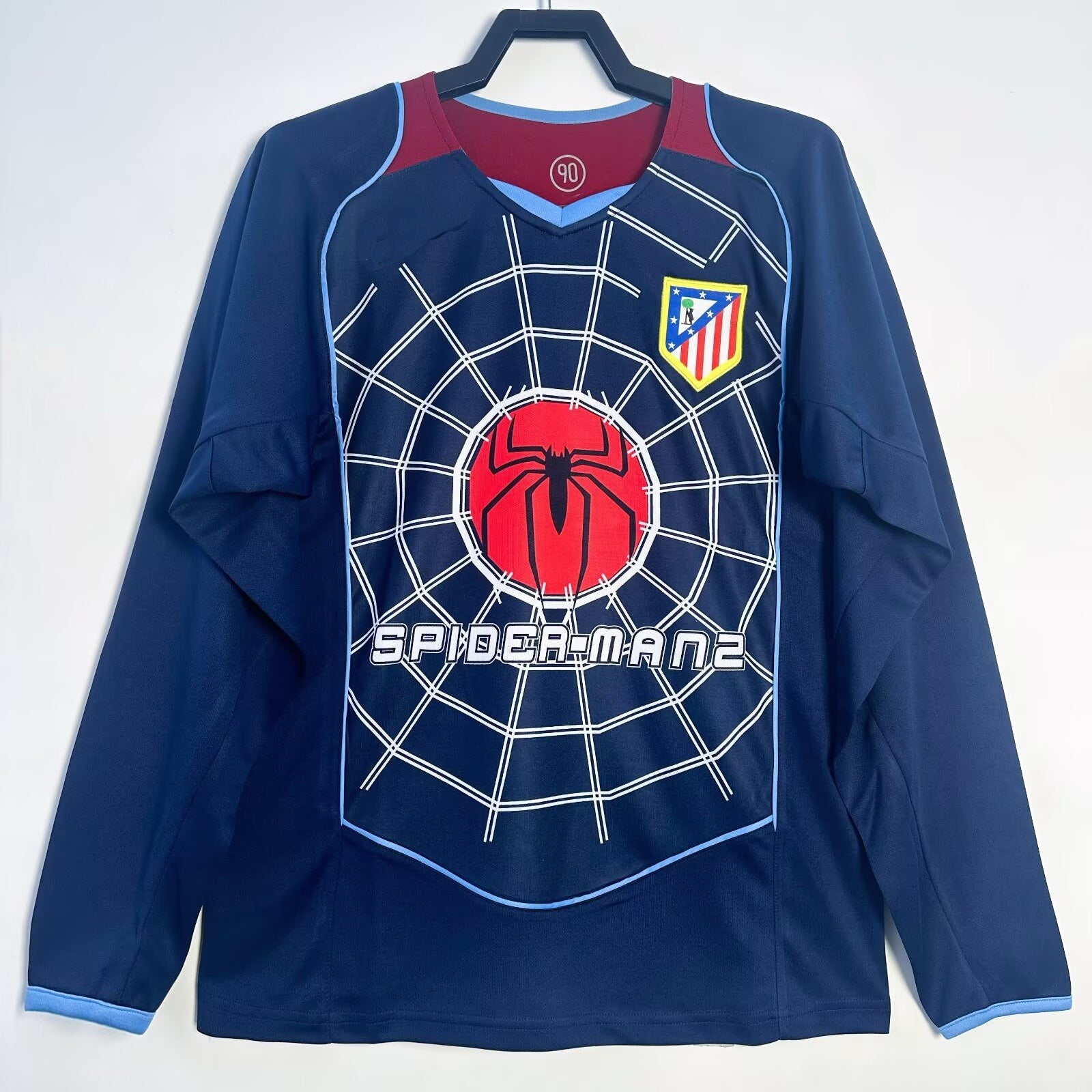 2004-05 Atletico Madrid Away Long Sleeve