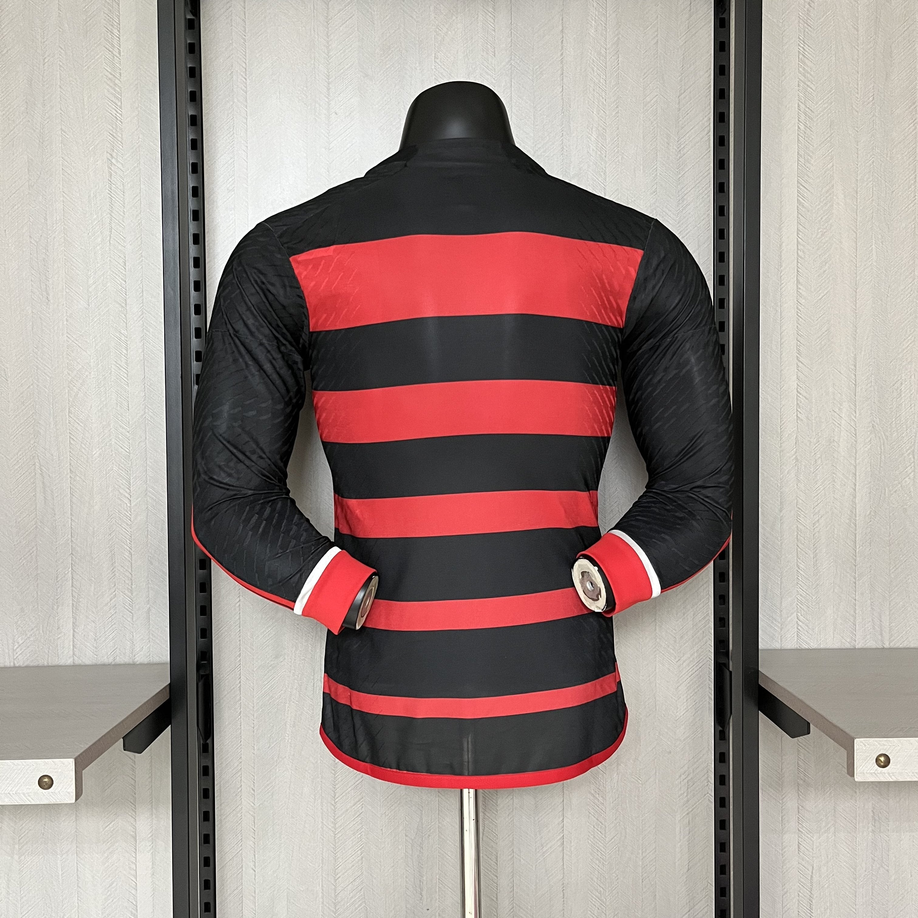 2024-25Player Edition Long Sleeve Flamengo Home S-3XL