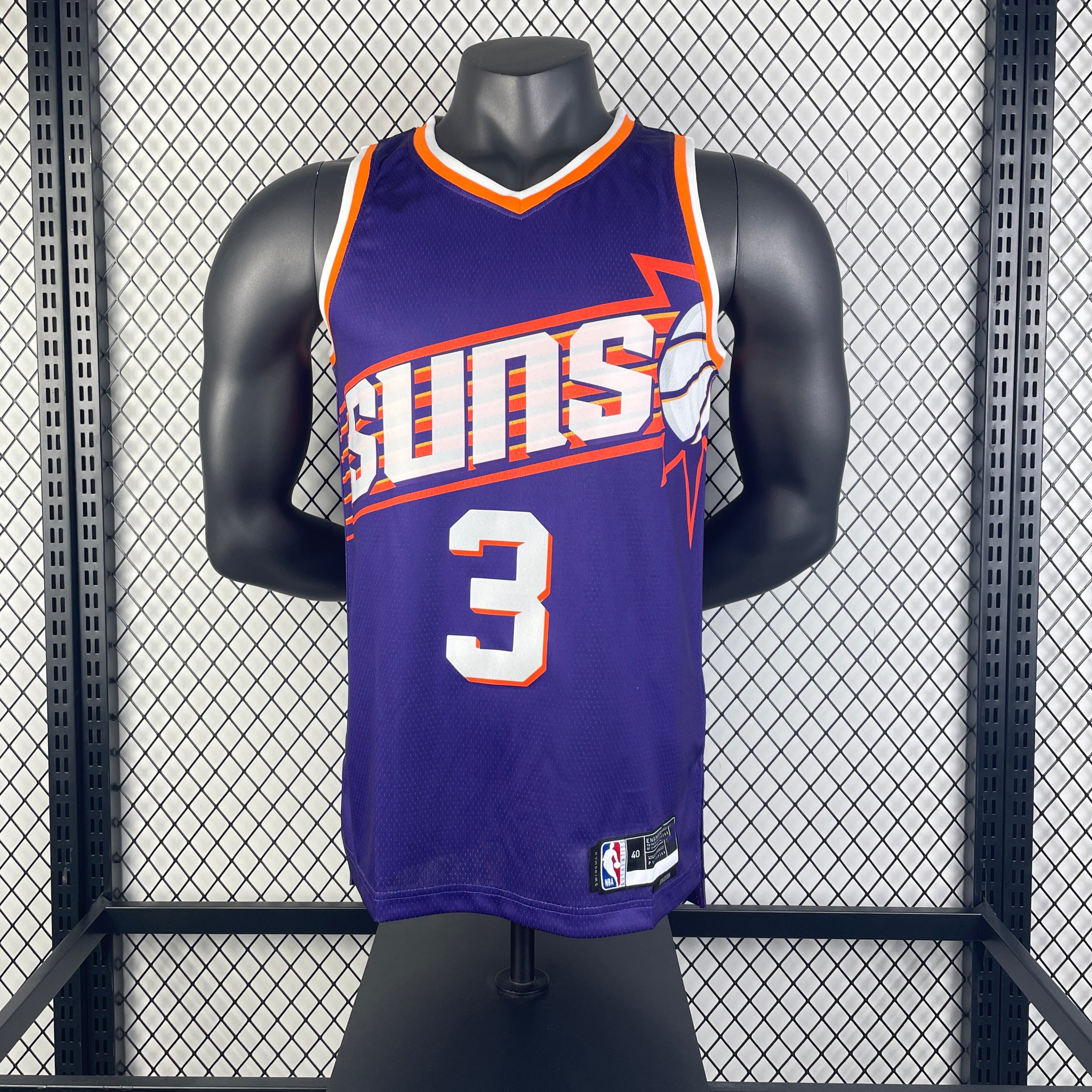 NBA 2024-25 Suns Away Purple No. 3 BEAL
