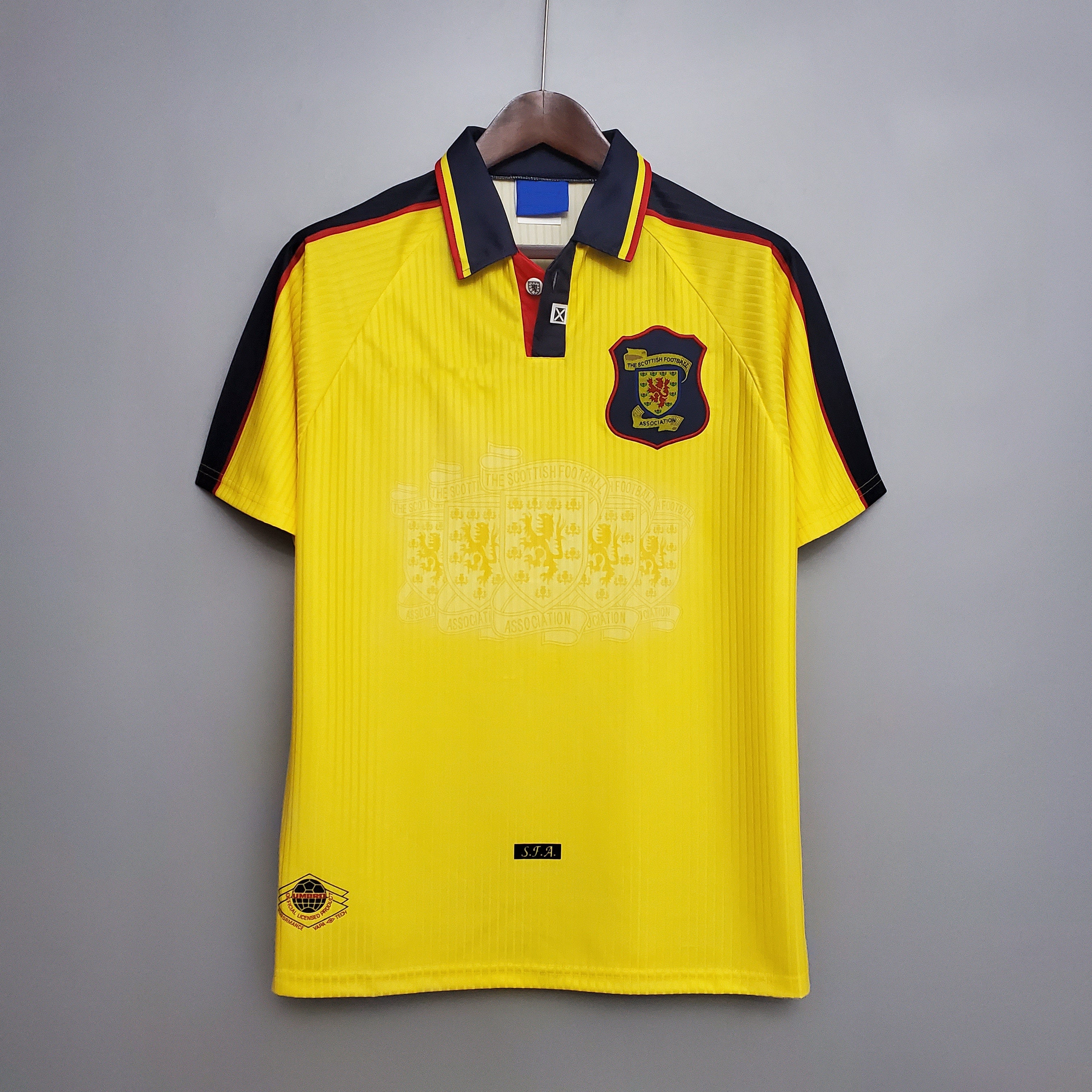 1996-98 Scotland Yellow Retro
