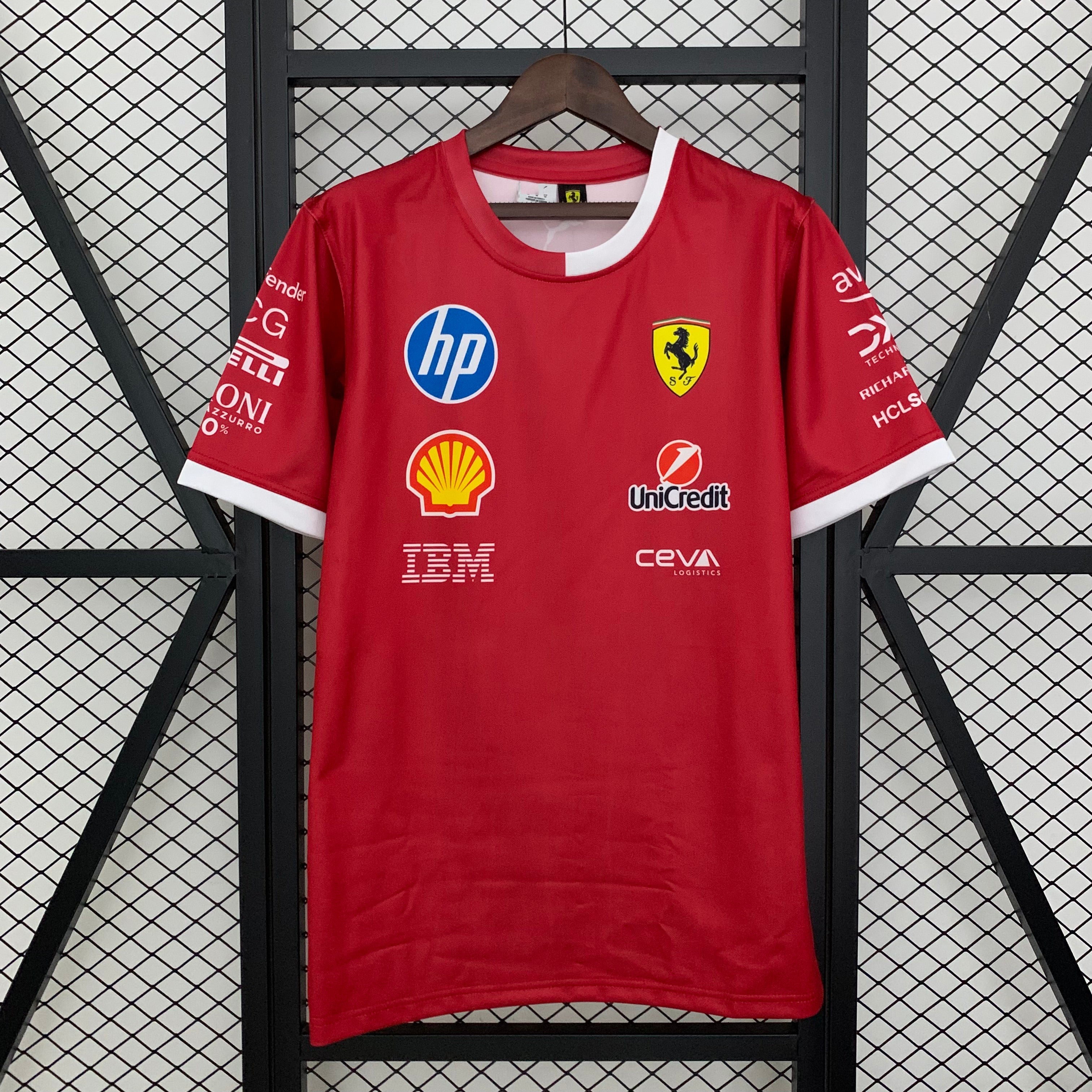 2025 F1 Formula One Racing Suit Ferrari Size S-5XL