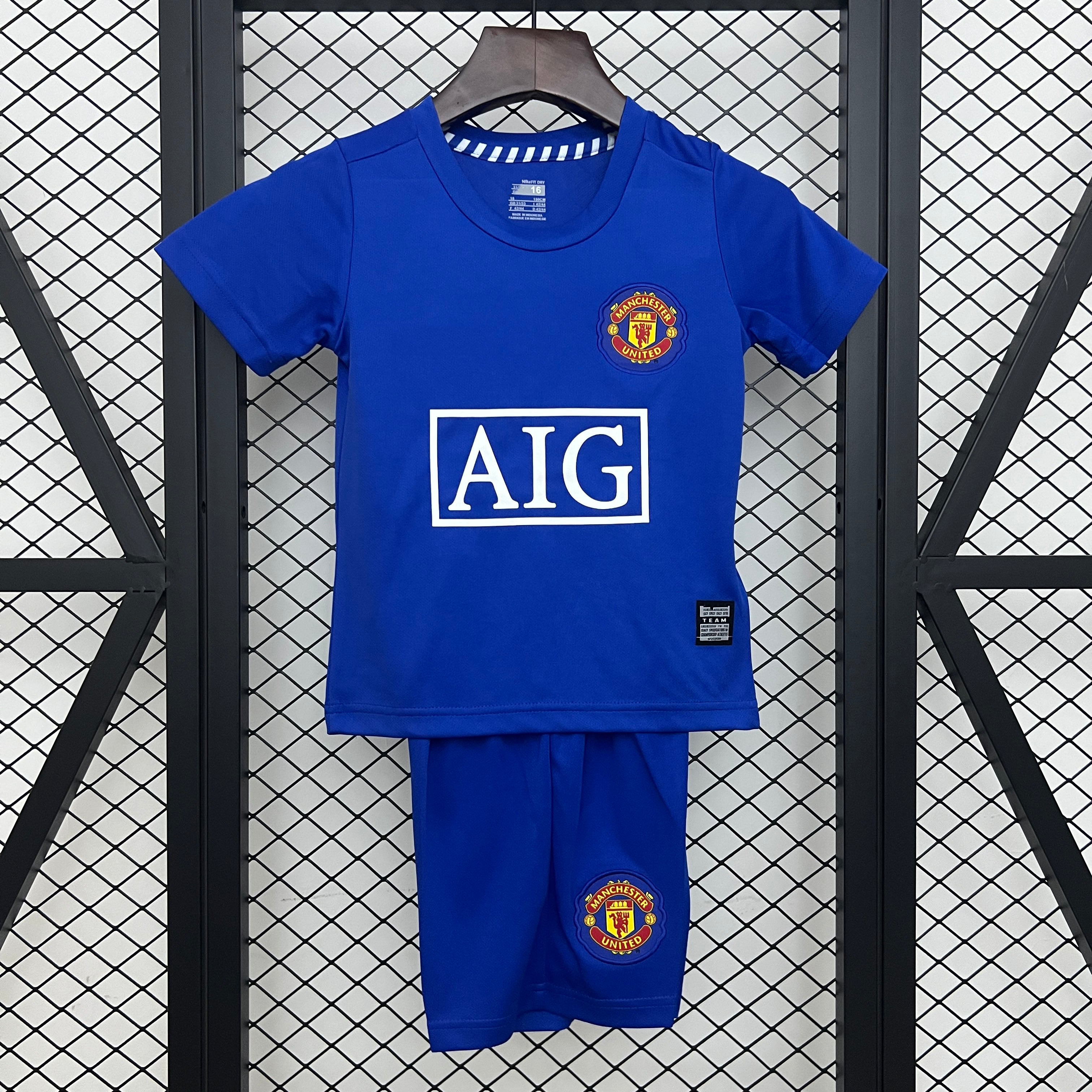 2008-09 Manchester United Away Retro KIDS 16-28