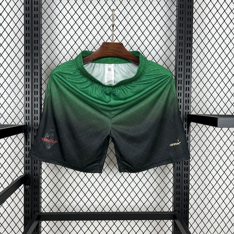 2025-26 AC Milan Black Green Short