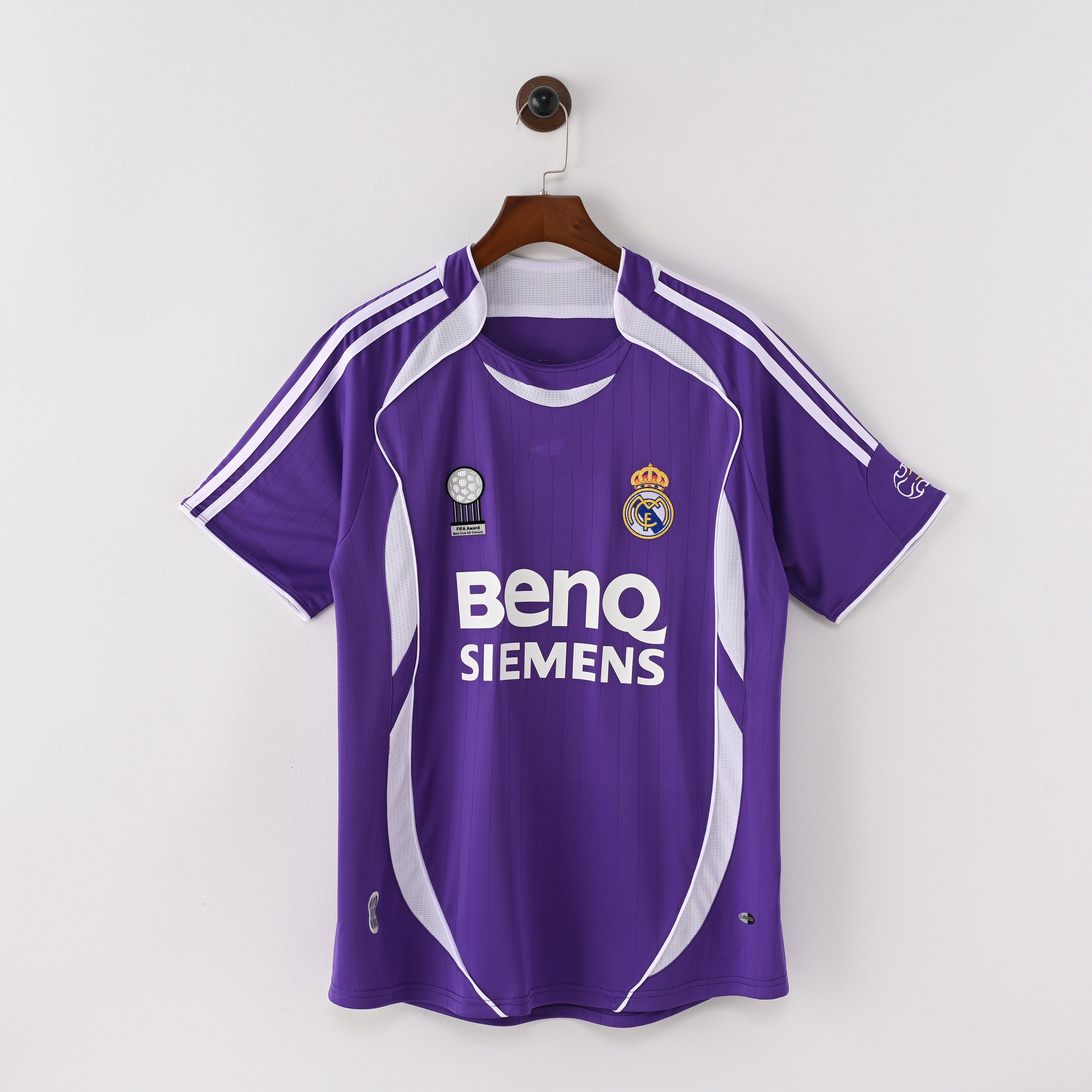 2006-07 Real Madrid Second Away Retro Size