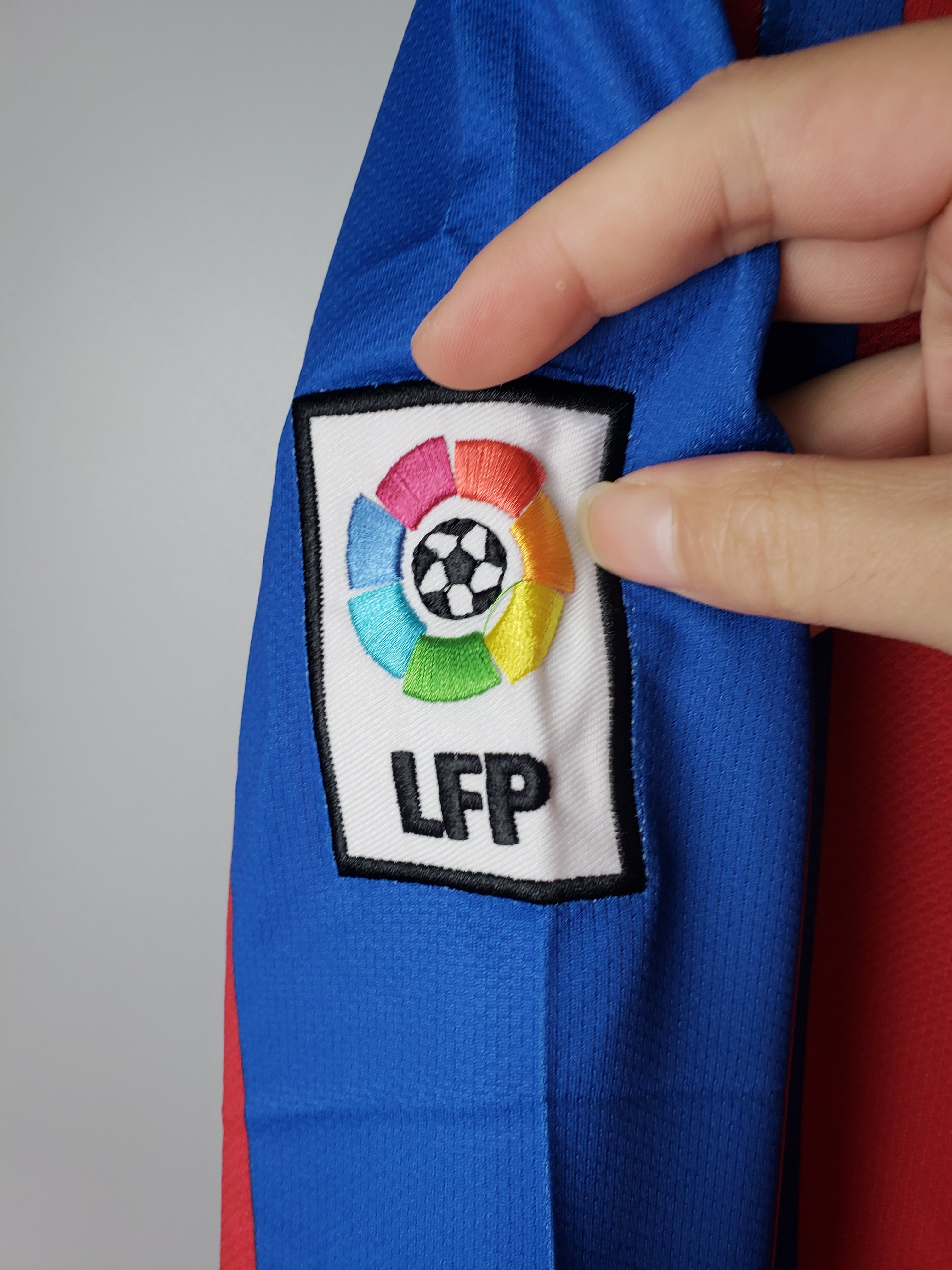 2007-08 Barcelona home Long Sleeve