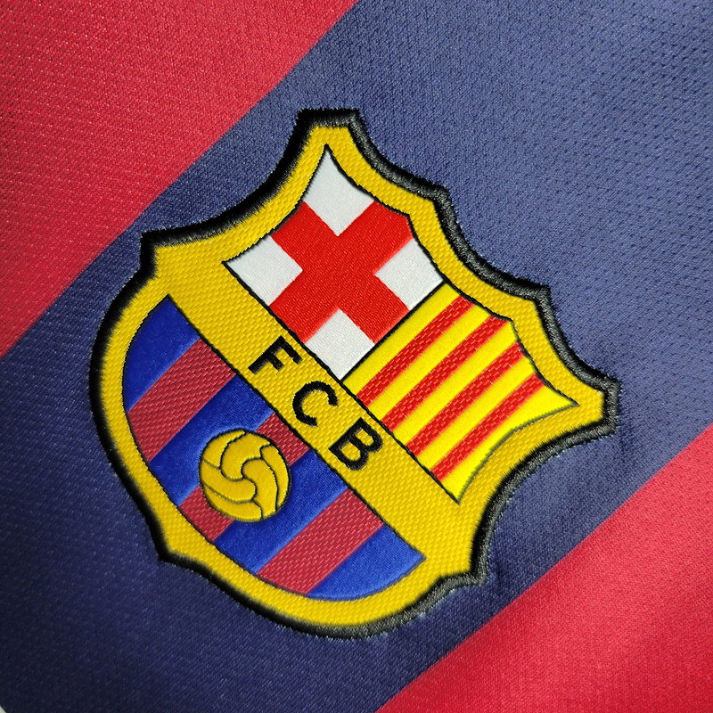 2014-15 Barcelona Home Retro Size