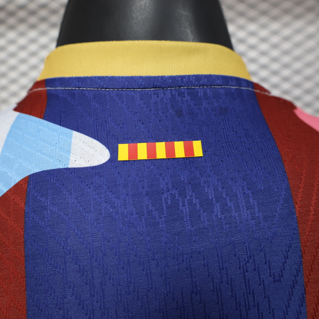 2025-26 Barcelona 10 Messi Commemorative Edition Player Size