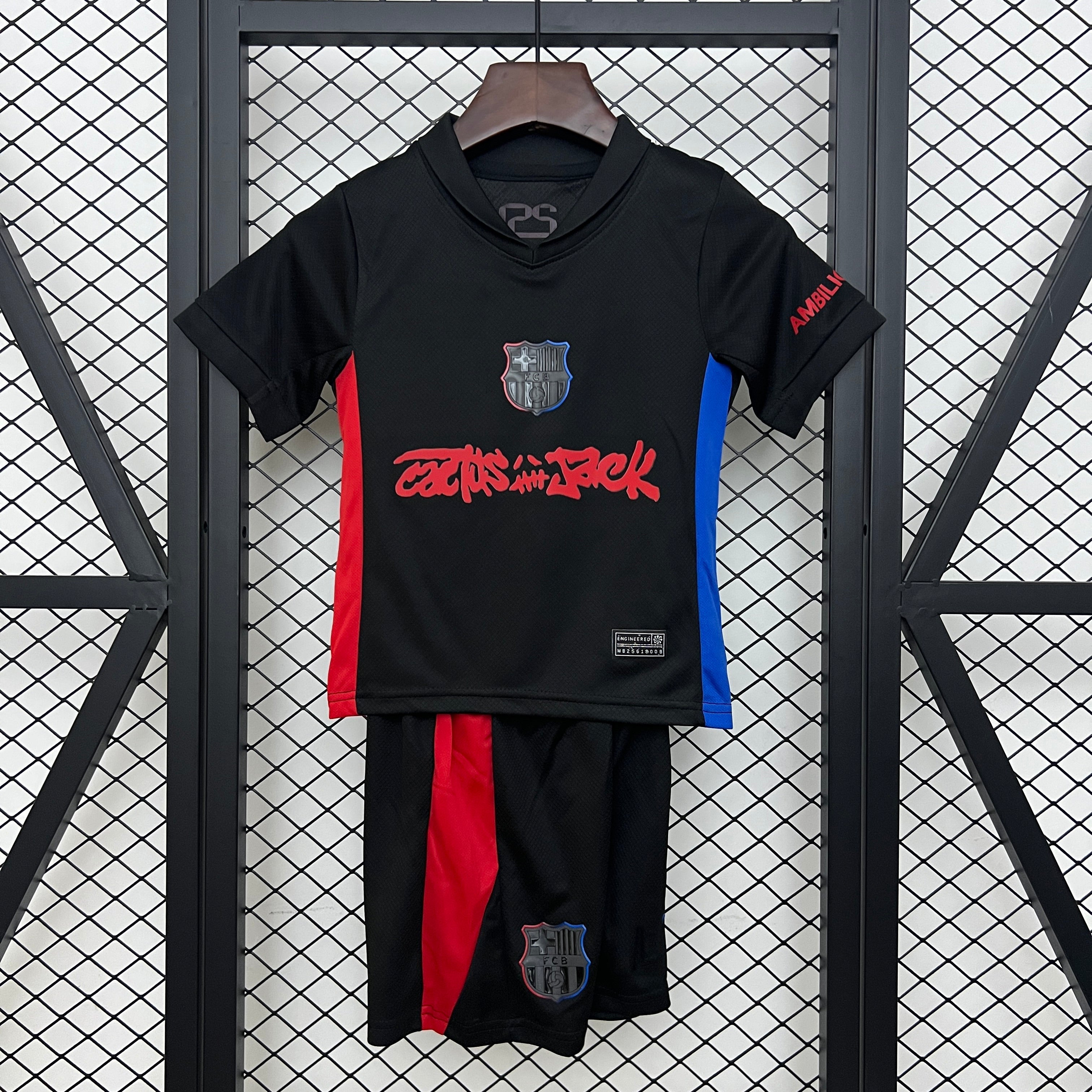 2025-26 Barcelona Travis Scott Away KIDS 16-28