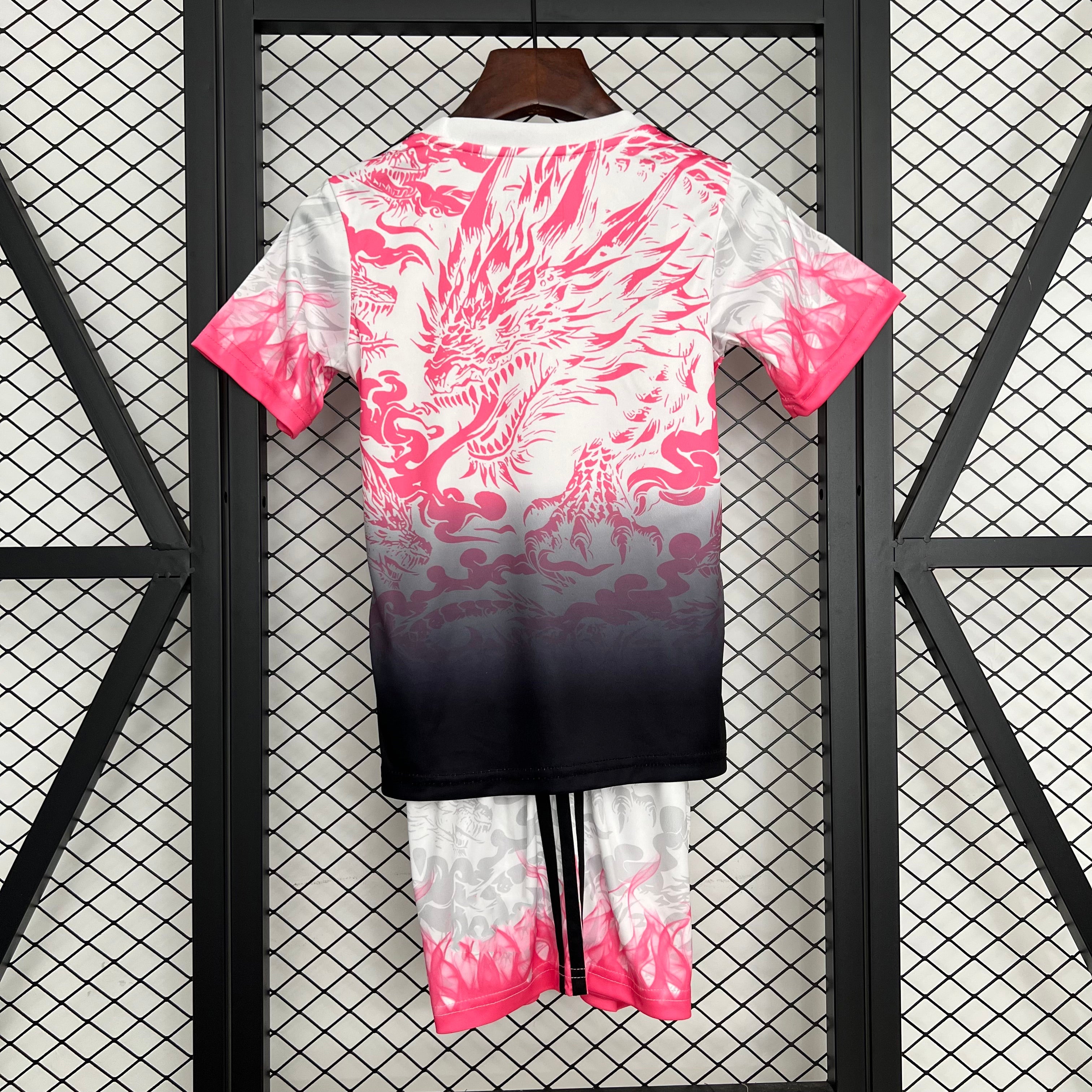 2025-26 Real Madrid Black-Pink Dragon KIDS 16-28