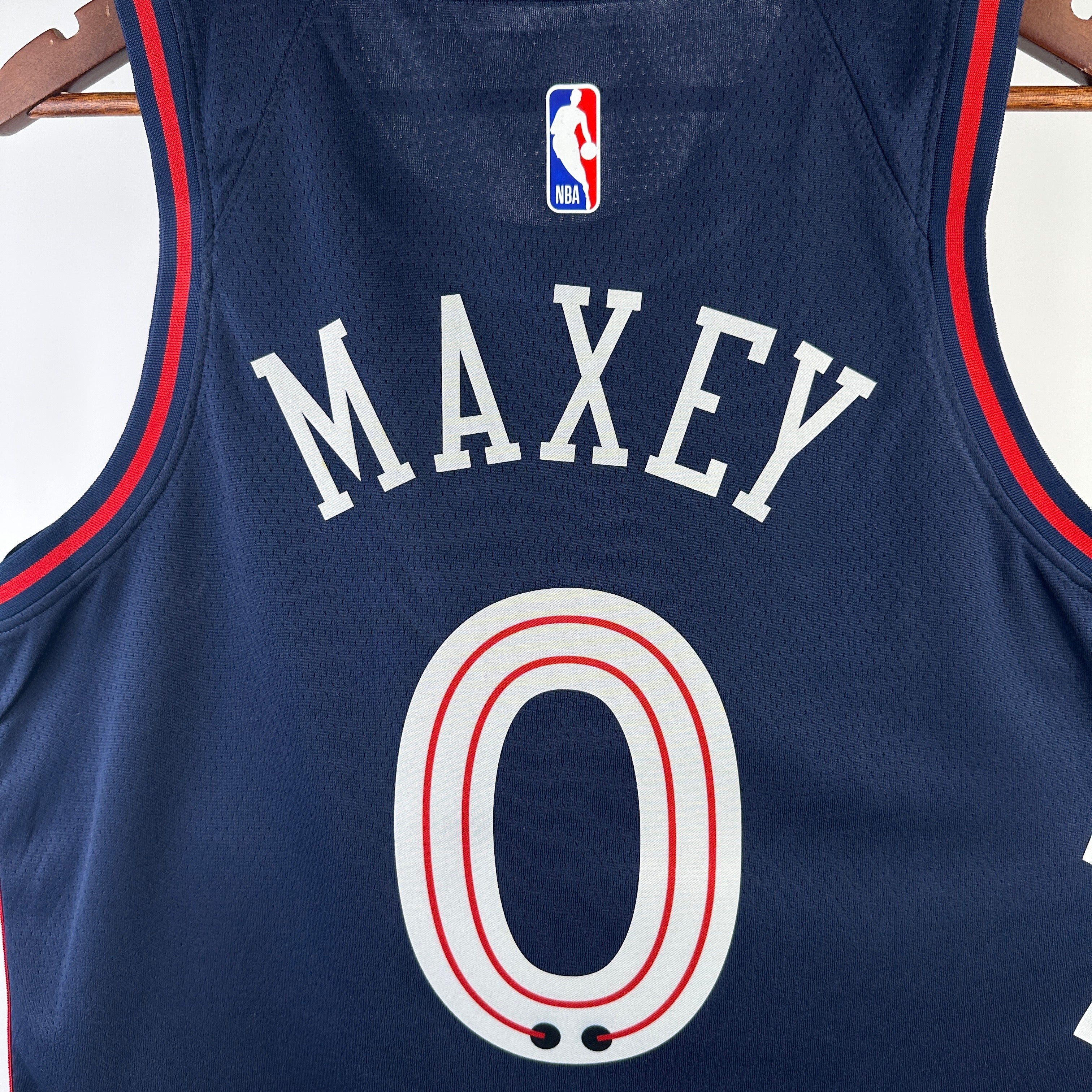 NBA 2024-25 76ers City Edition No. 0 MAXEY