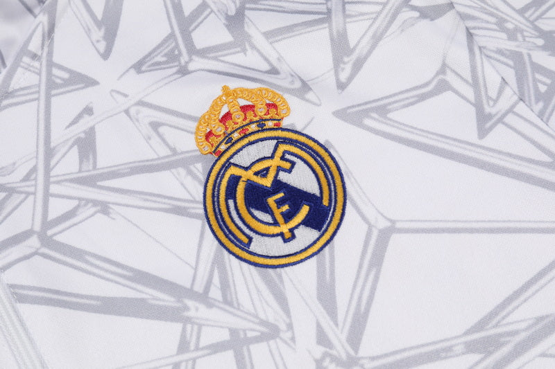 2024-25 Real Madrid Grey Special Edition Training Suit