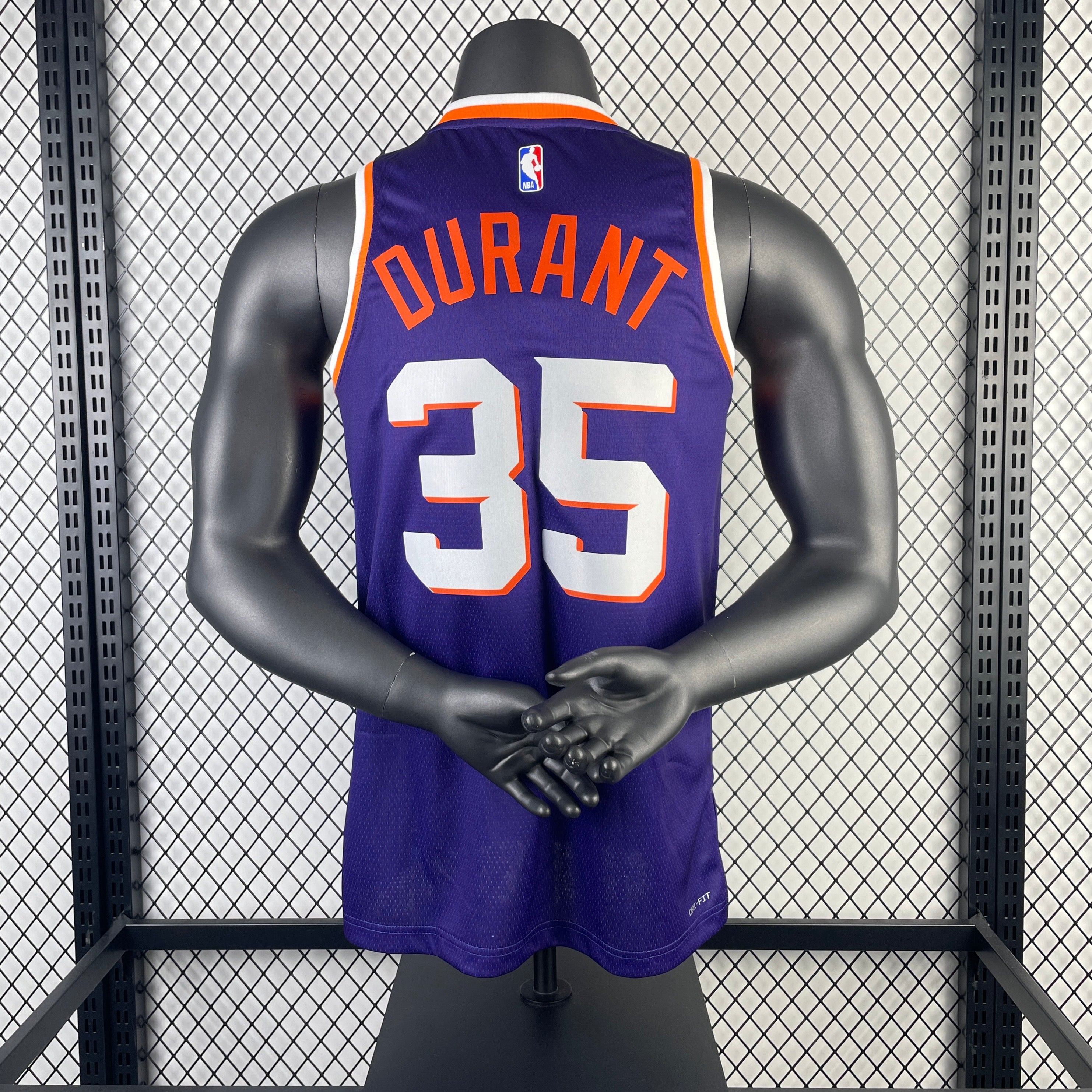 NBA 2024-25 Suns Away Purple No. 35 DURANT