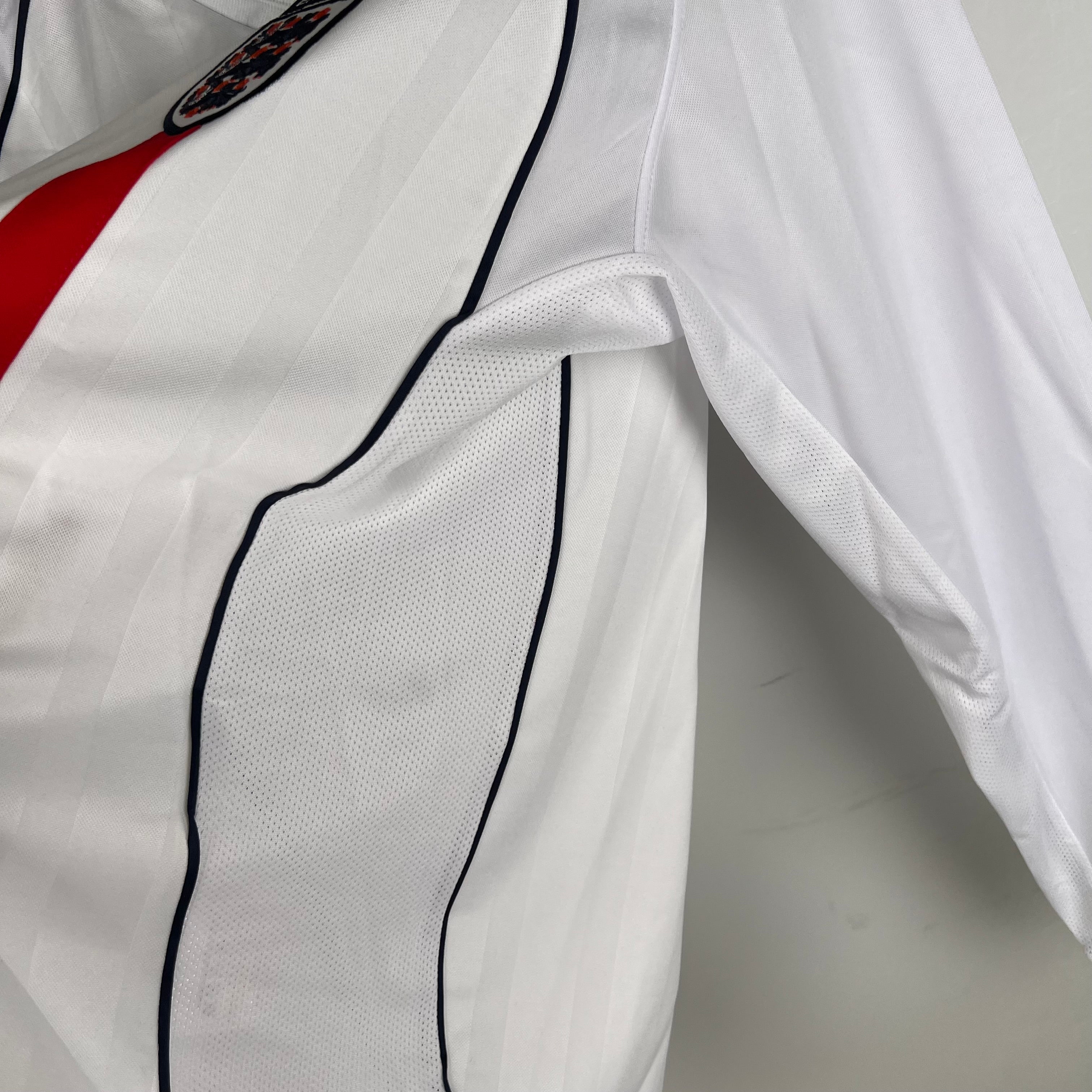 2002 England Home Long Sleeve