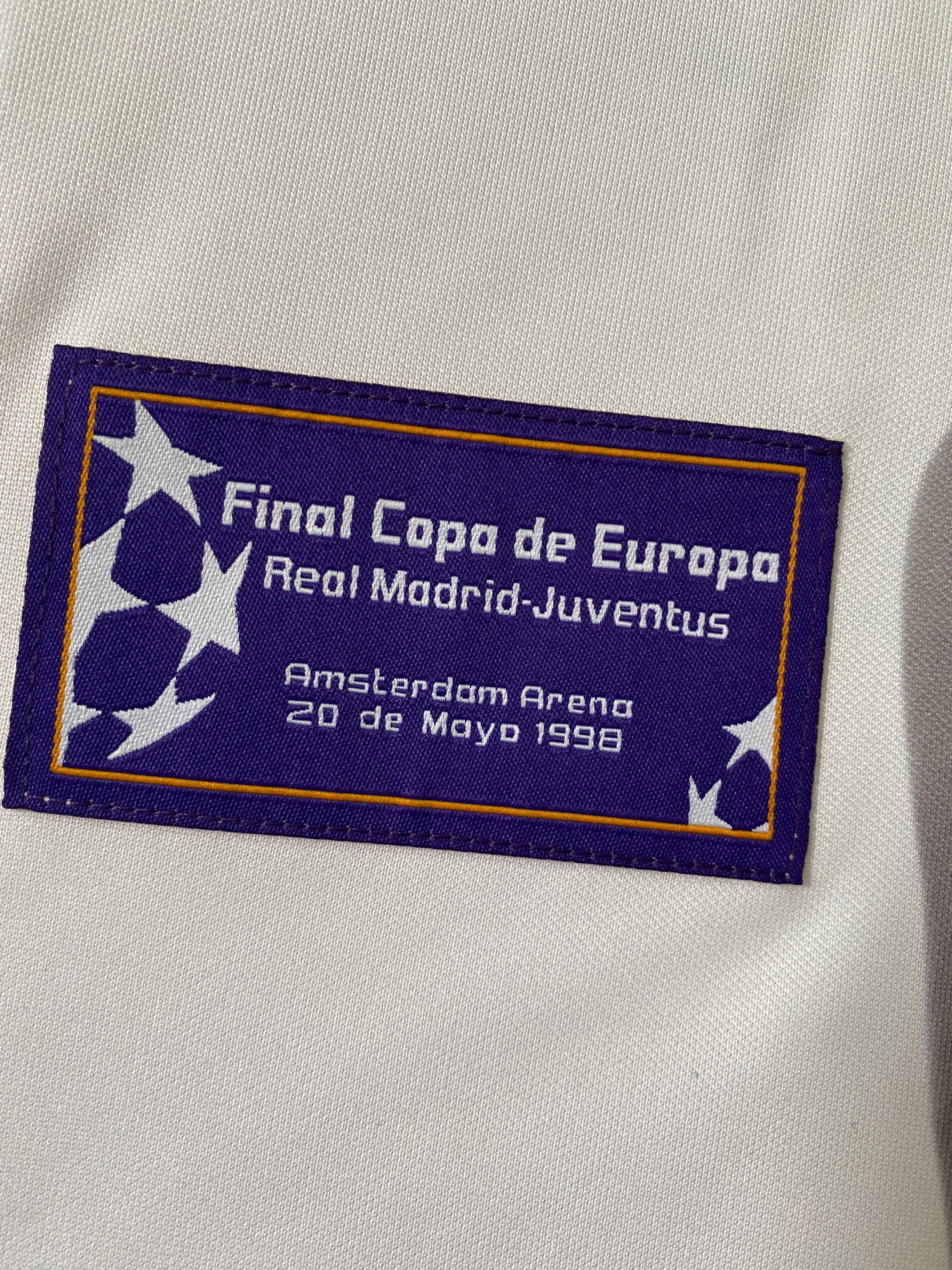 1997-98 Real Madrid Champions League 7-time Champion Commemorative Retro