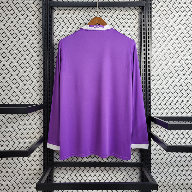 2017-18 Real Madrid away Long Sleeve