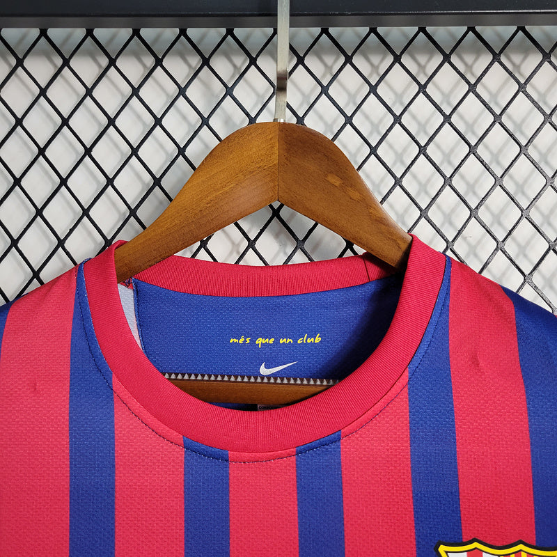 2011-12 Barcelona Home Long Sleeve
