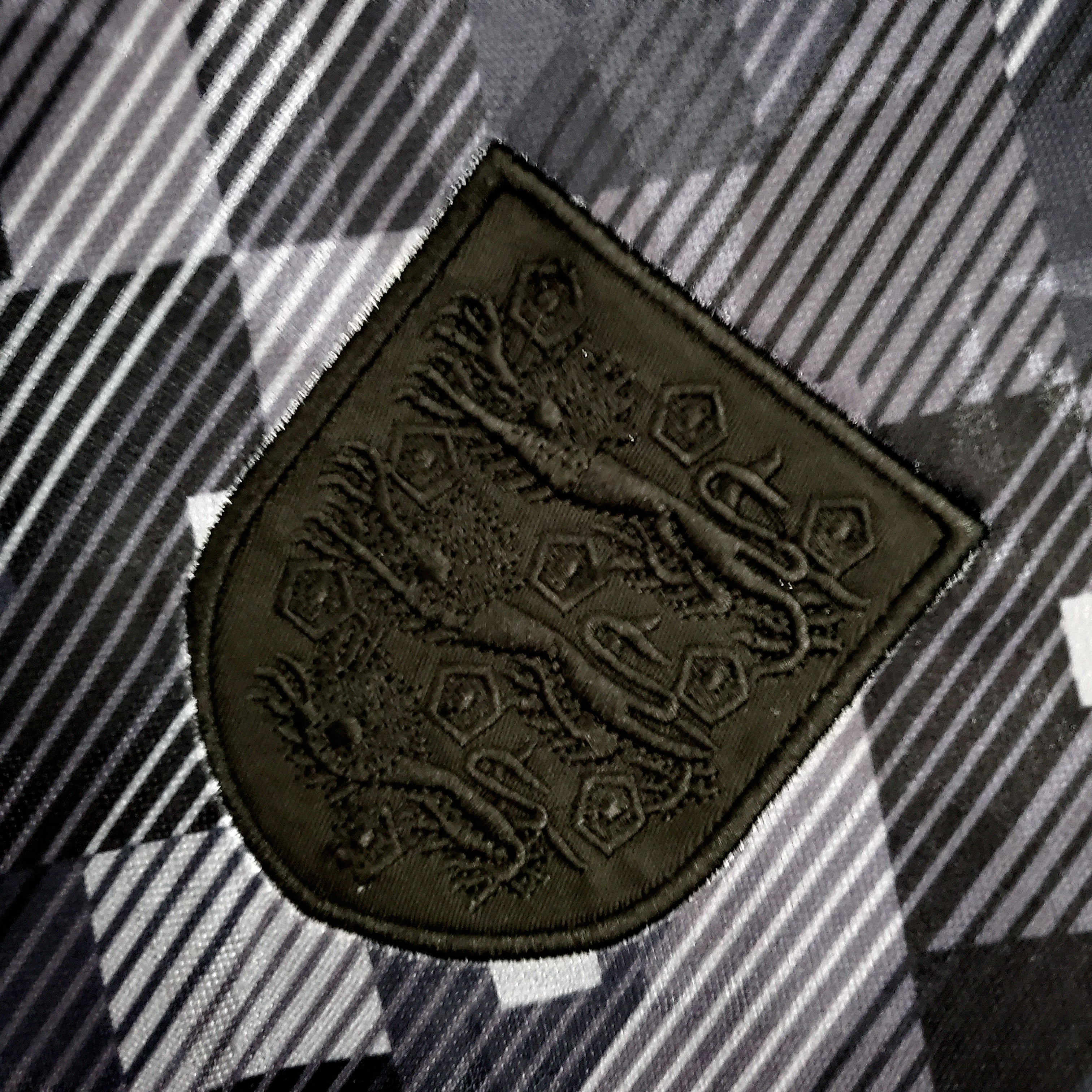 1990 England black away Retro