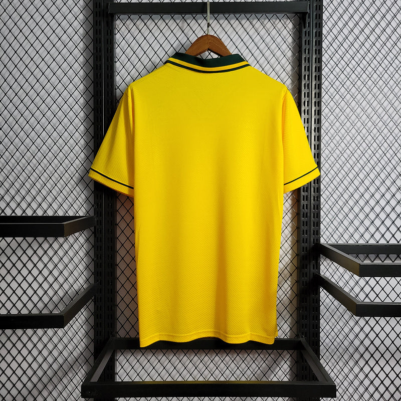 1993-94 Brazil Home Embroidered Edition Retro