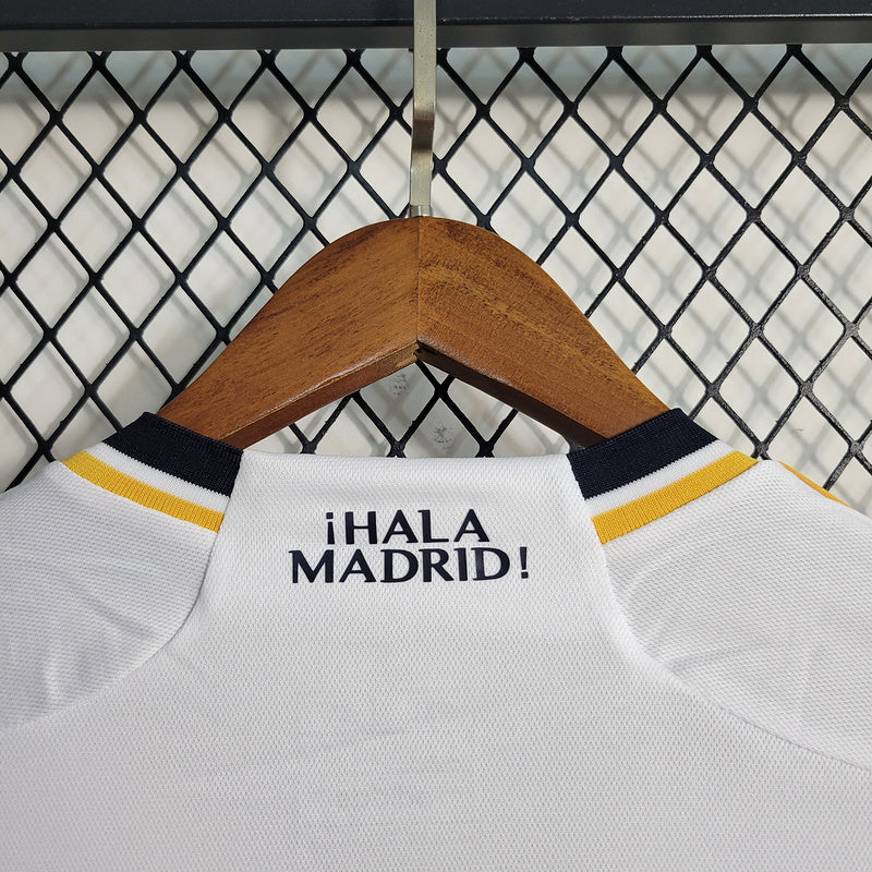 2023-24 Real Madrid Home Long Sleeved