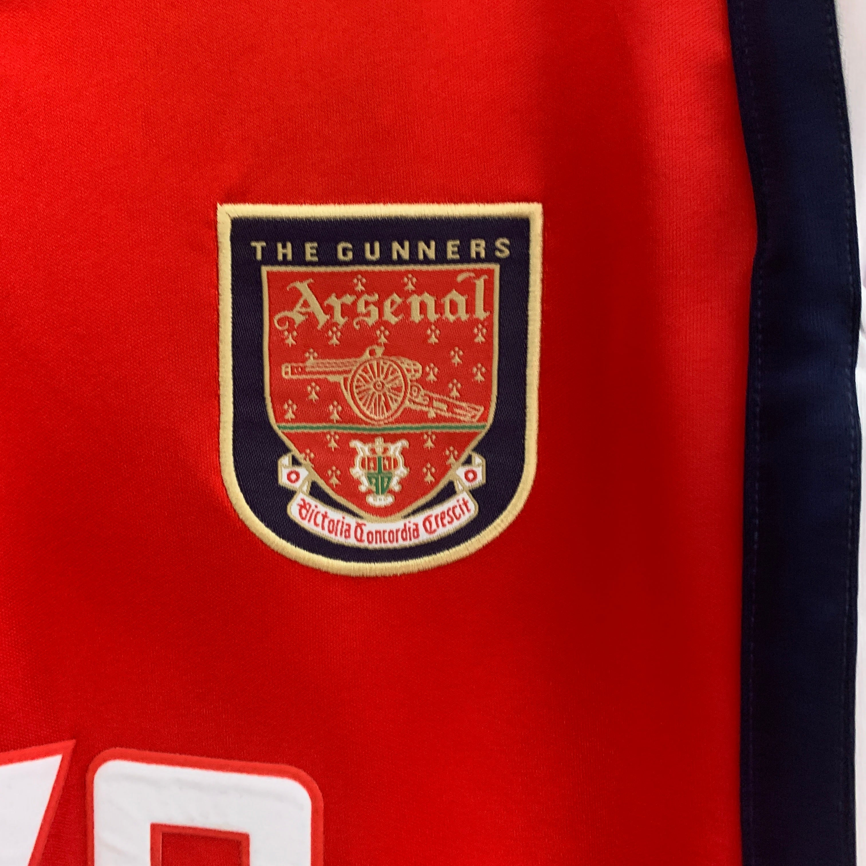 1998-99 Arsenal Home Long Sleeve
