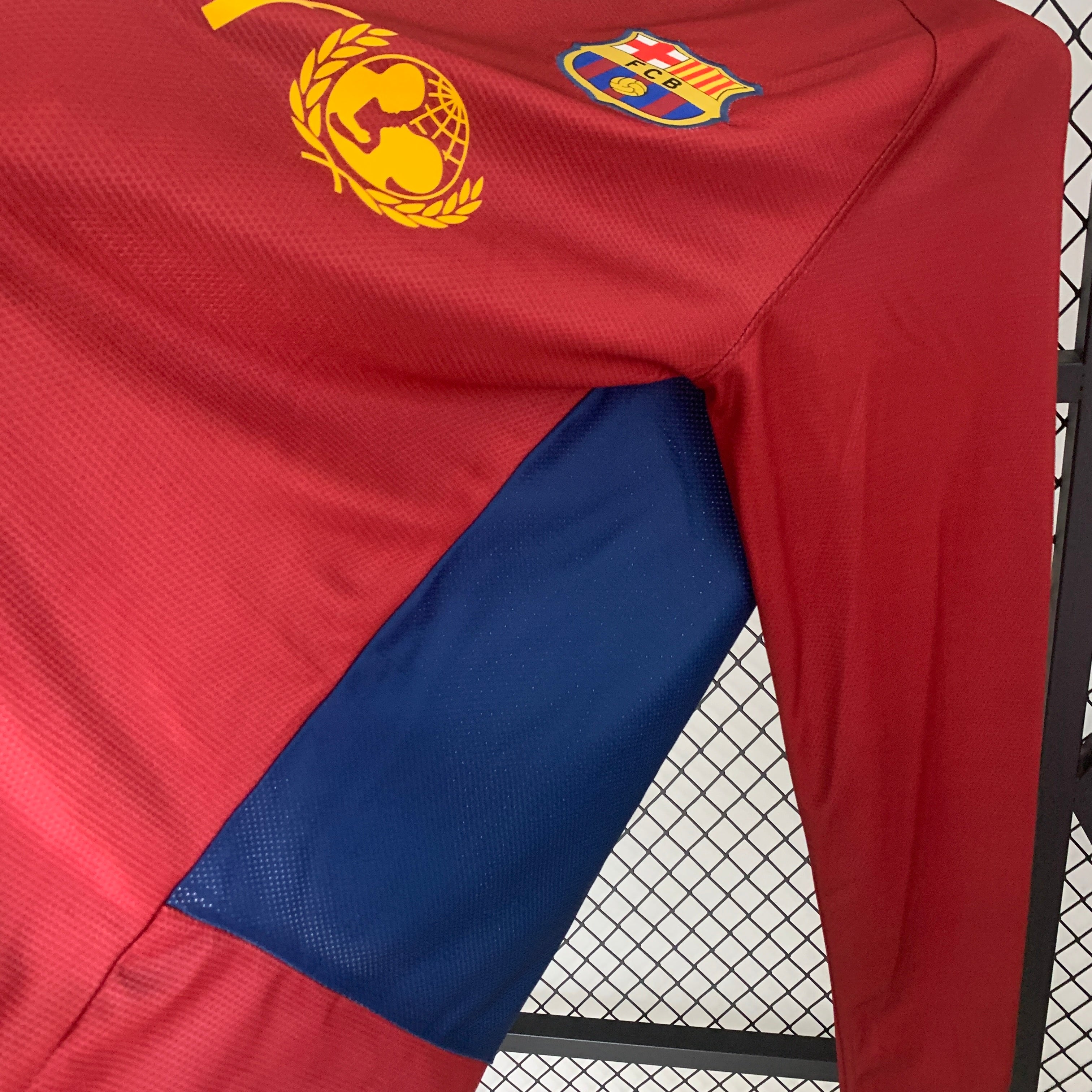 2008-09 Barcelona Champions League home Long Sleeve
