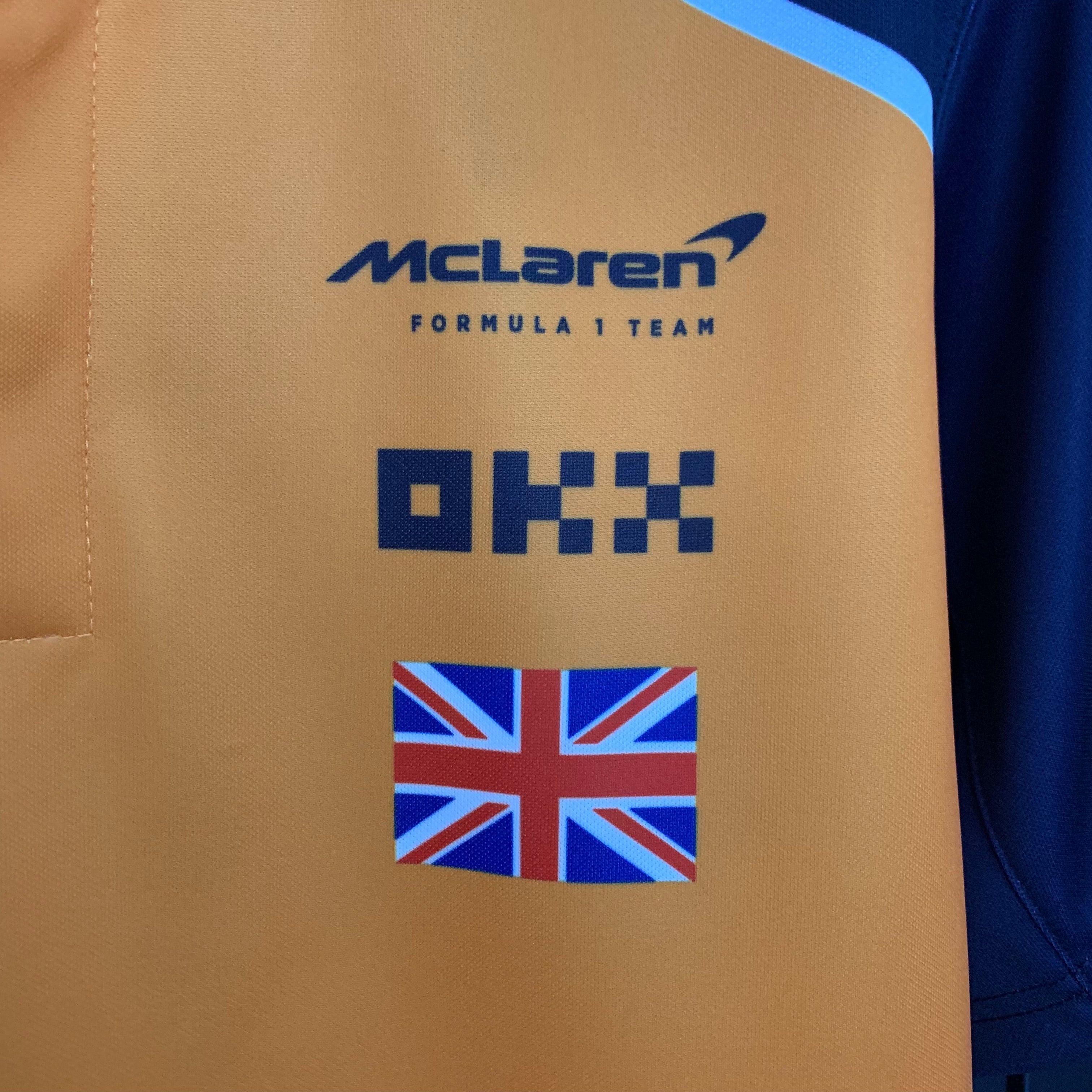 2025 Polo F1 Formula One Racing Suit McLaren 4 NORRIS Size S-5XL