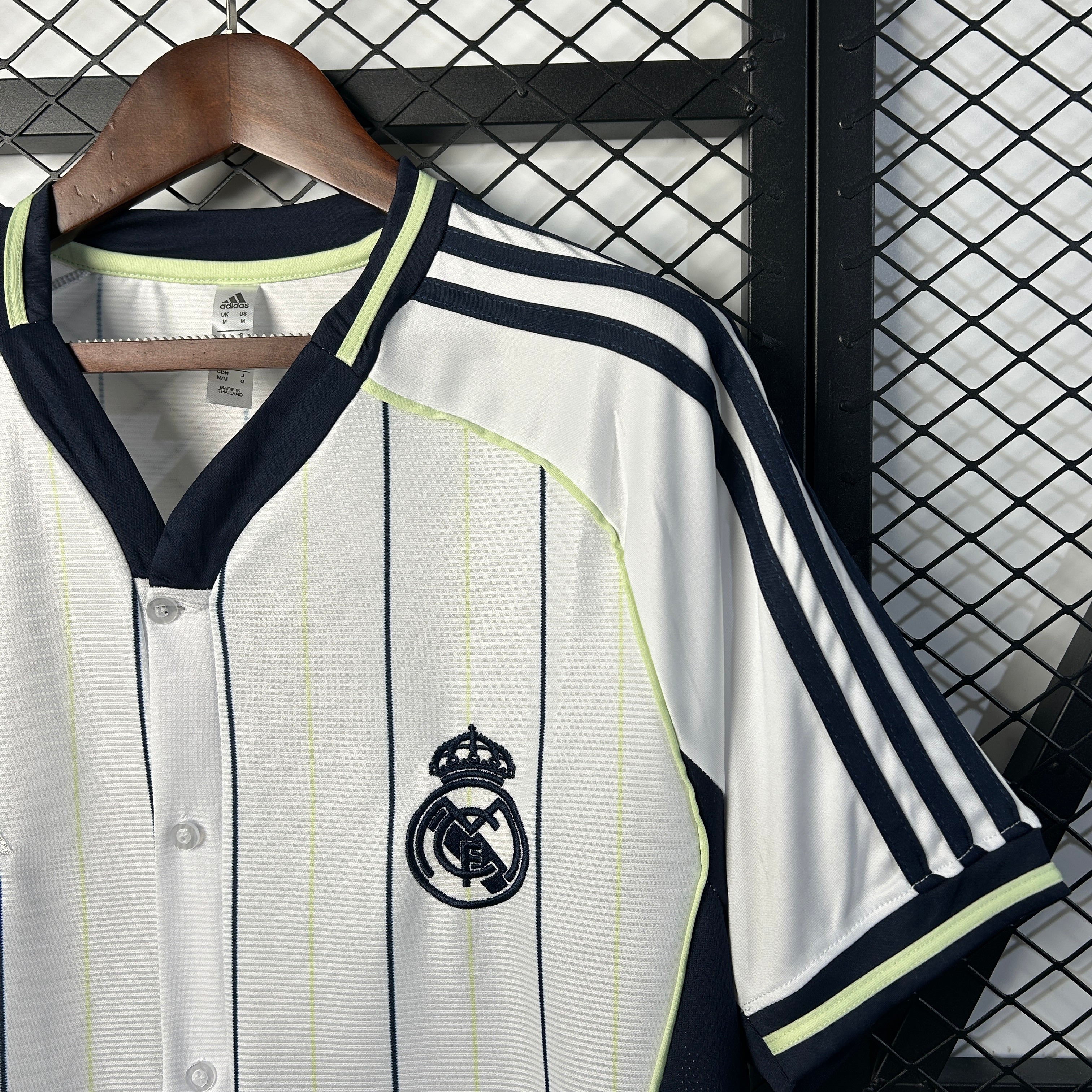 2025-26 Real Madrid Baseball uniform S-4XL