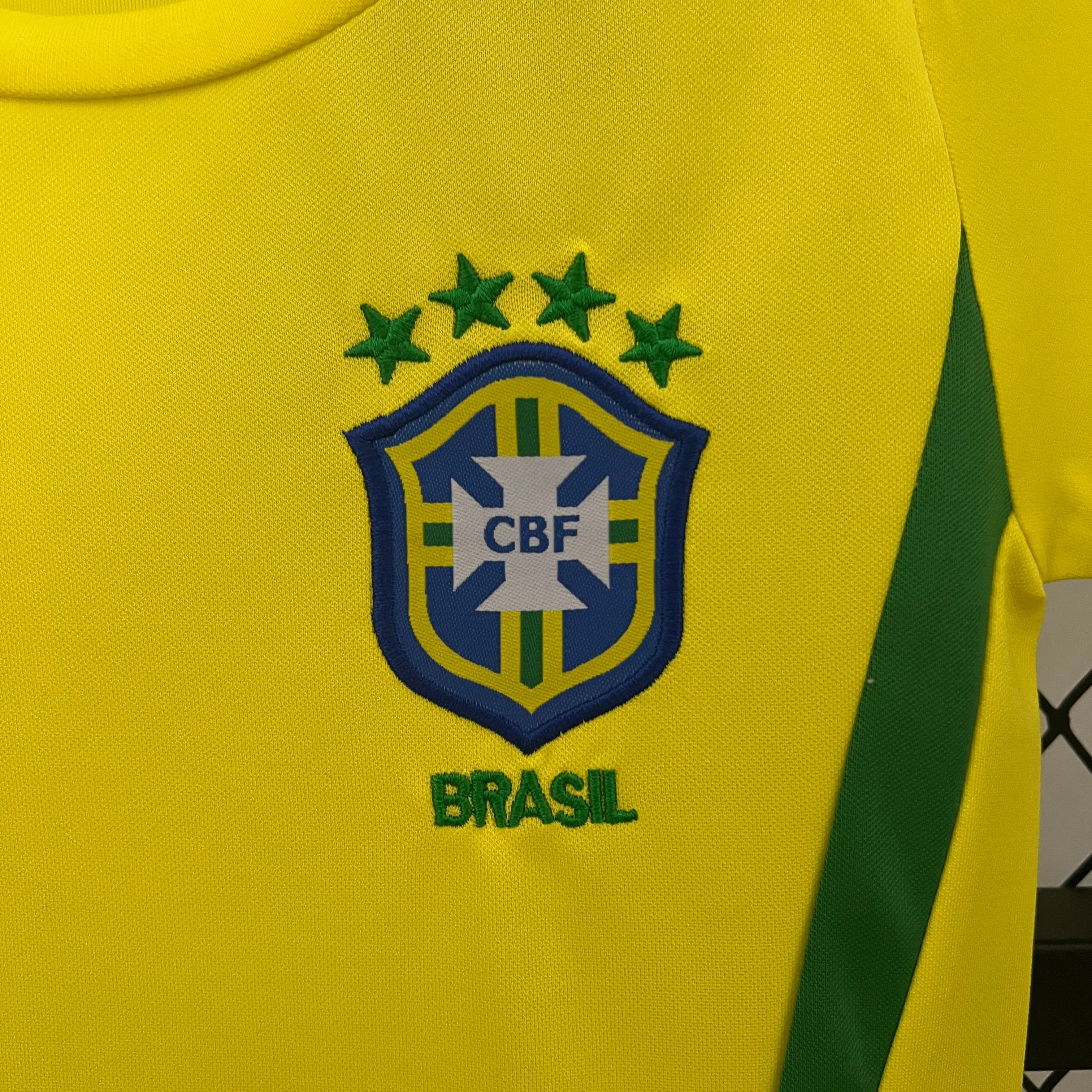 2002 Brazil Home Retro KIDS SIZE 16-28