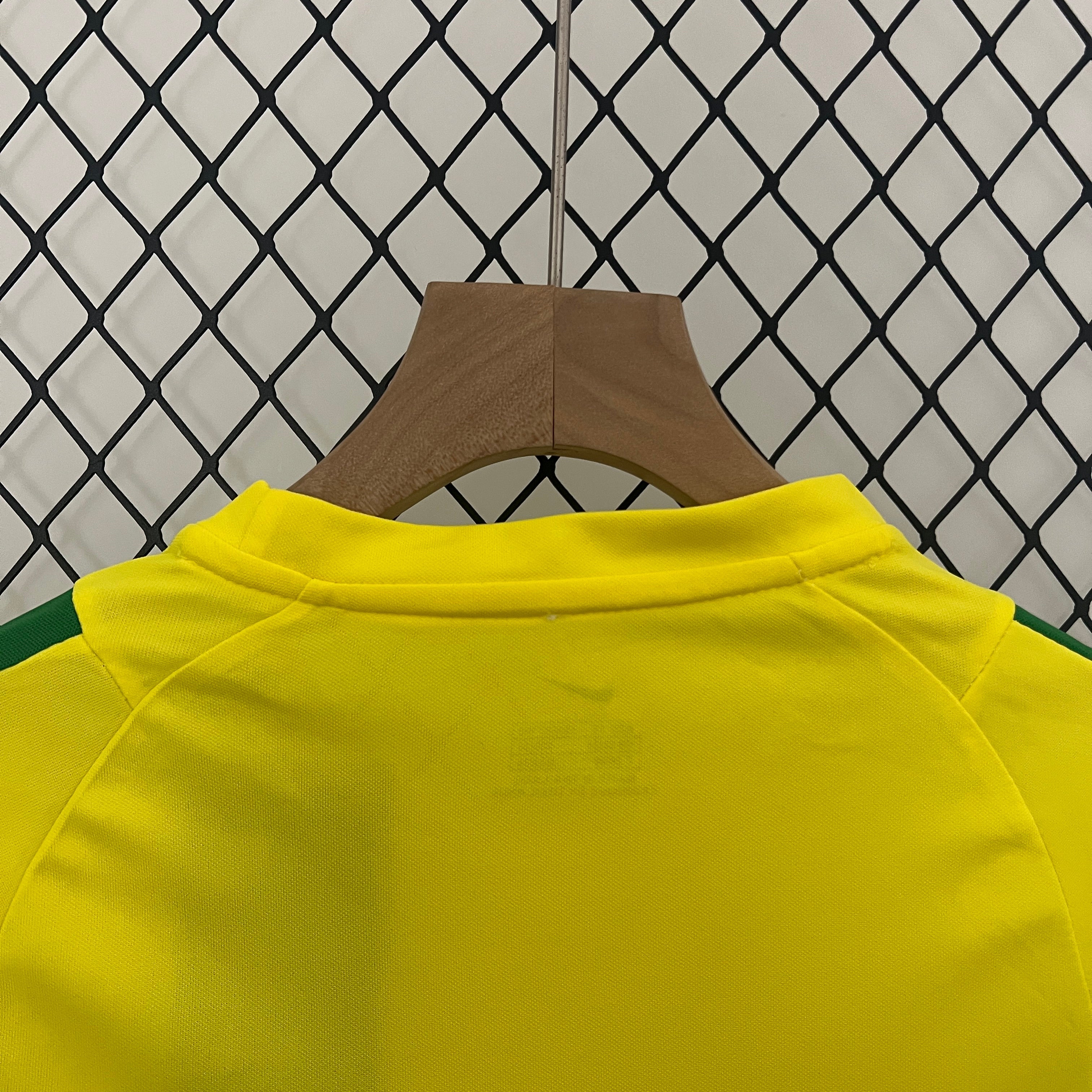 2002 Brazil Home Retro KIDS SIZE 16-28