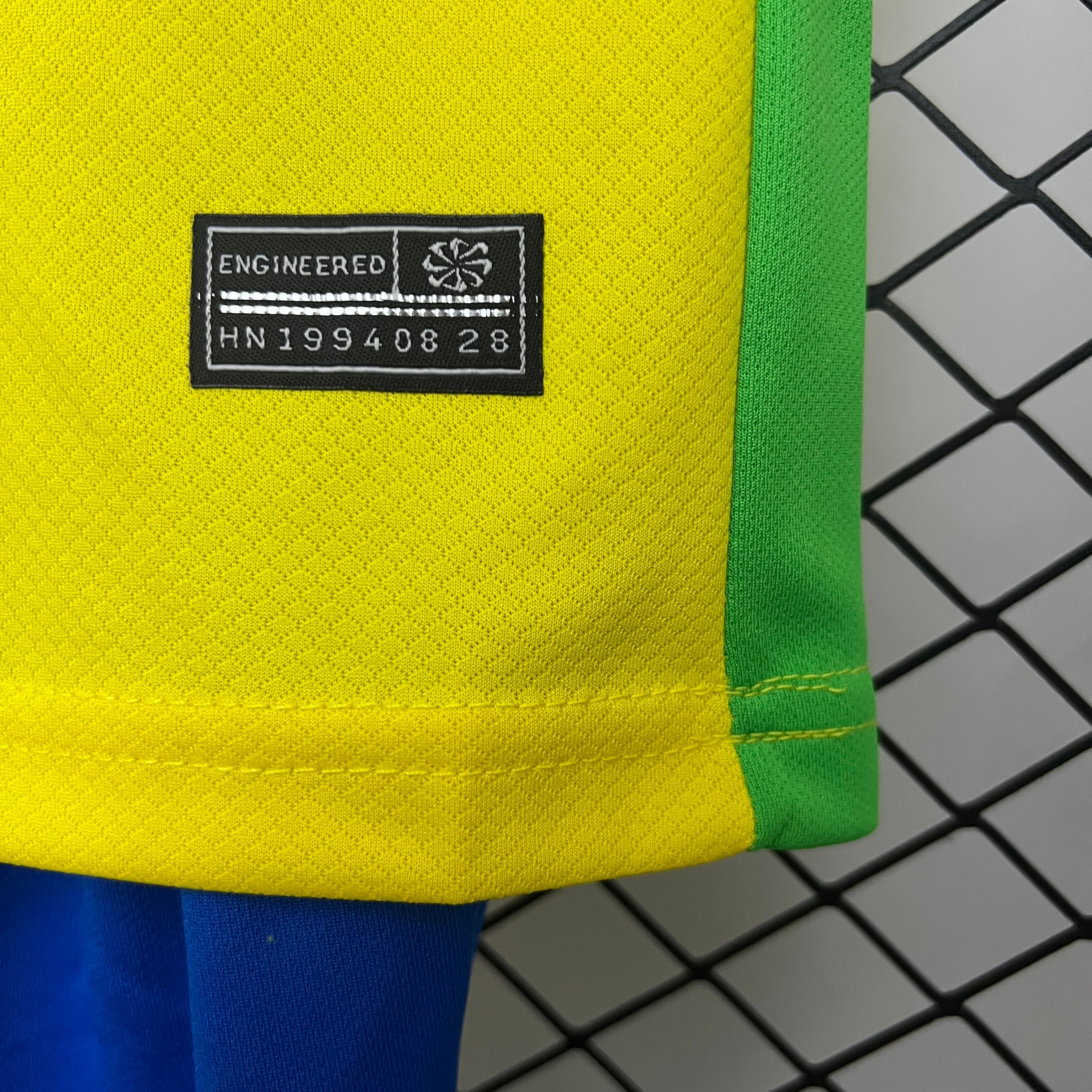 2025-26 Brazil Home KIDS SIZE 16-28