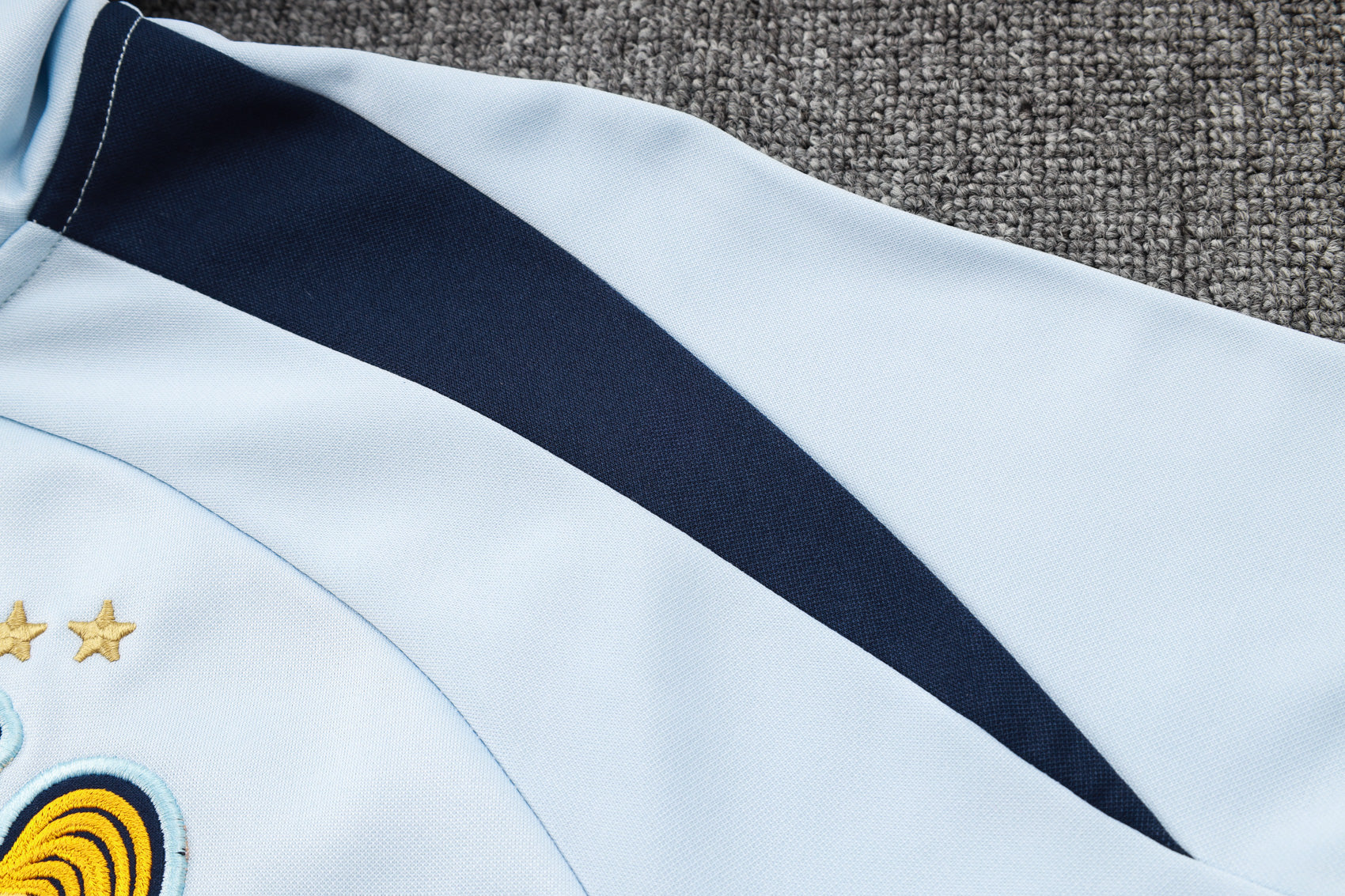 2024-25 French light blue hat training suit