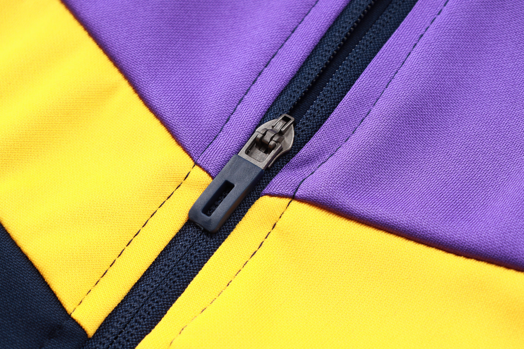 2024-25 Real Madrid Bule-Purple Training Suit Kit Long zipper
