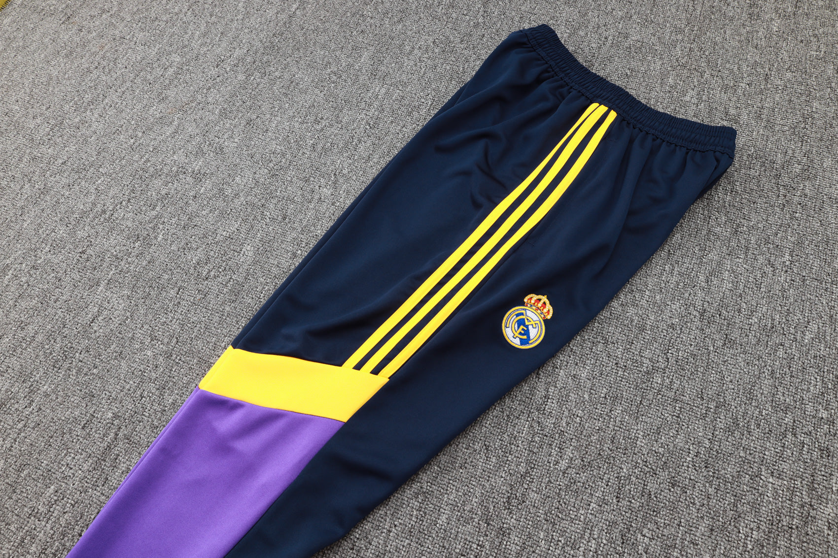 2024-25 Real Madrid Bule-Purple Training Suit Kit Long zipper