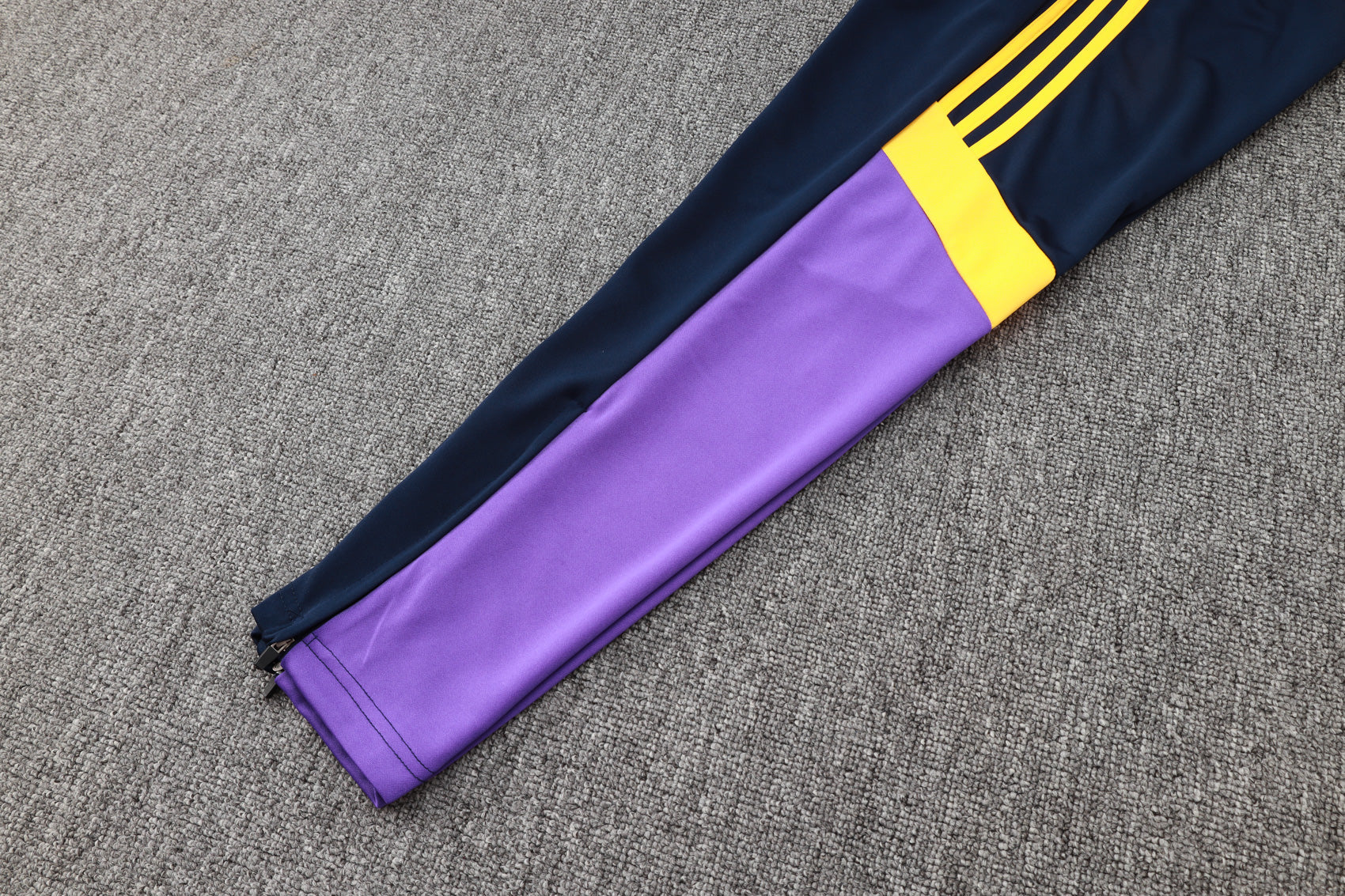 2024-25 Real Madrid Bule-Purple Training Suit Kit Long zipper