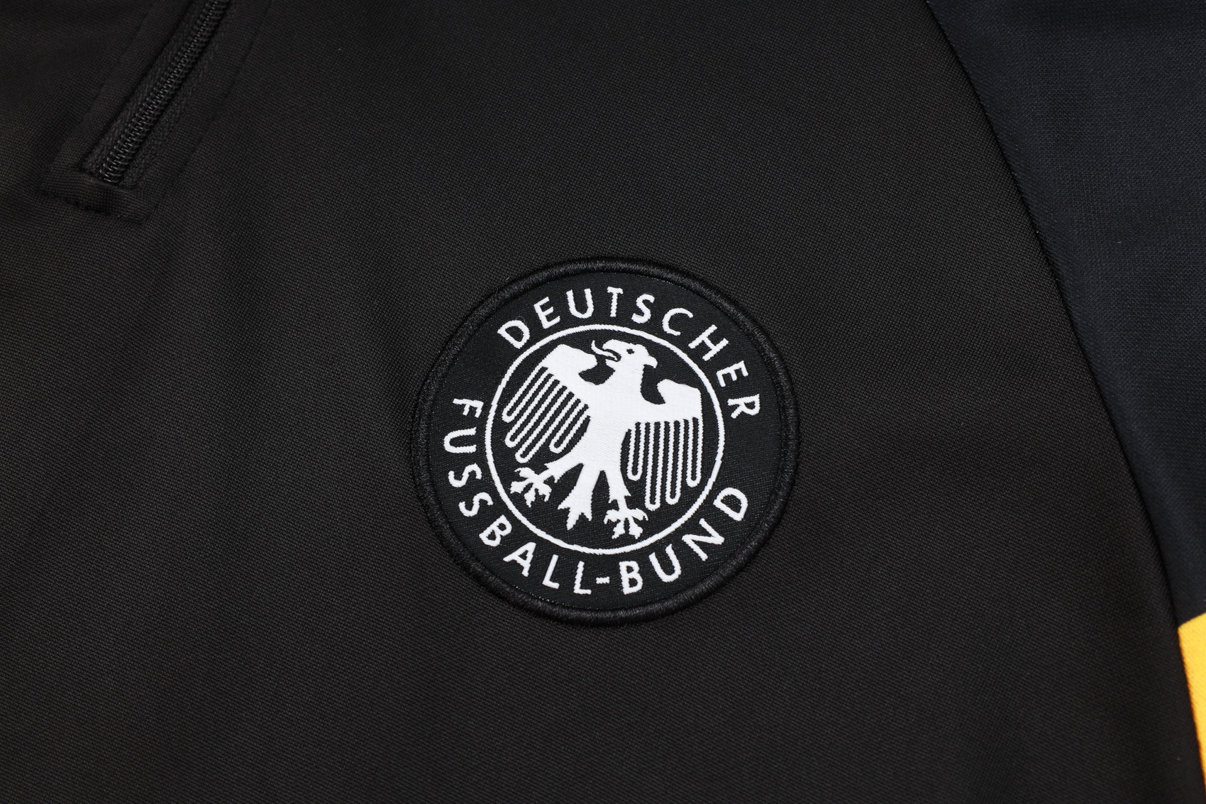 2024-25 German Black (sleeves red, yellow) training suit