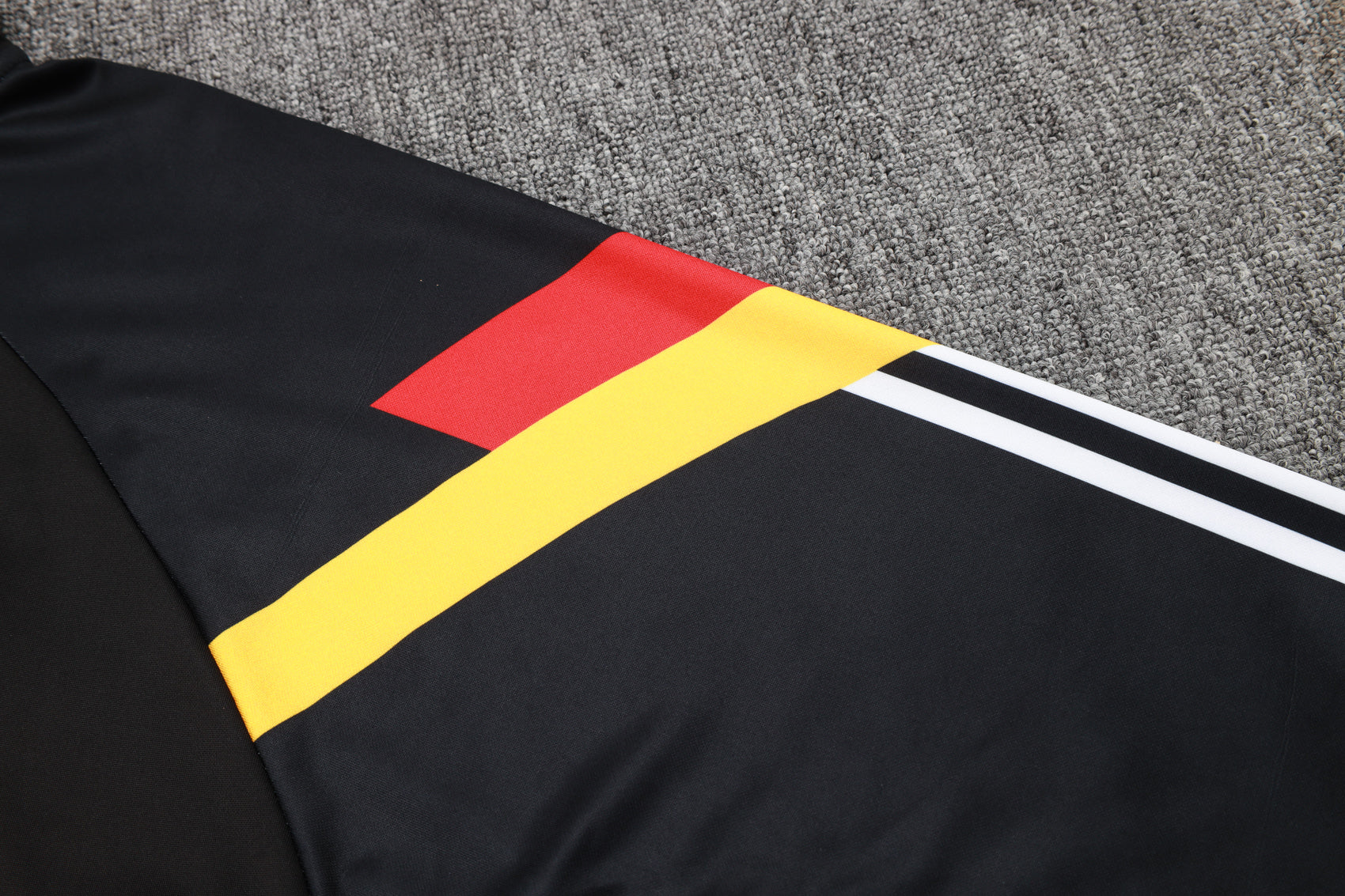 2024-25 German Black (sleeves red, yellow) training suit