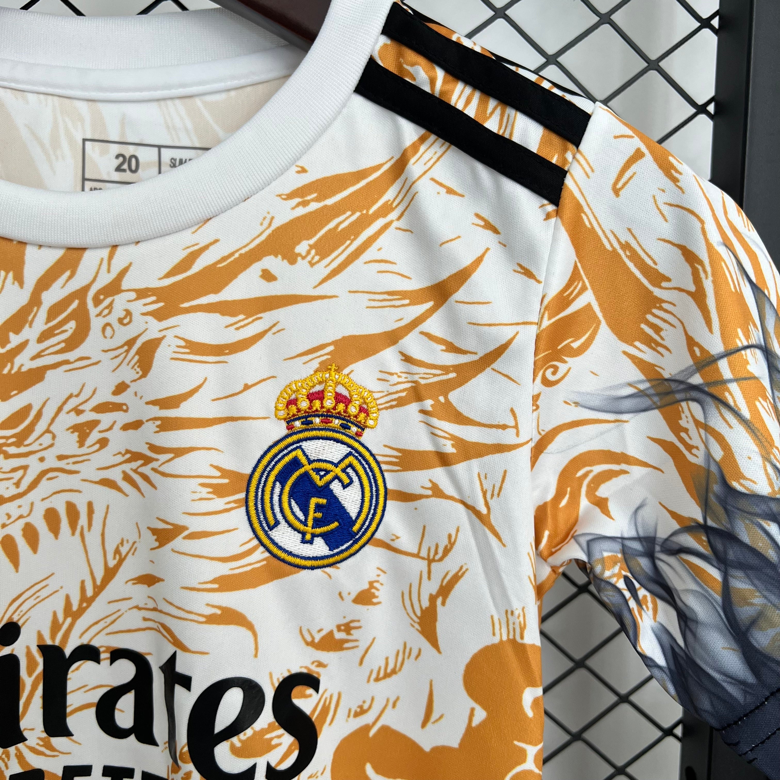 2025-26 Real Madrid Black-Yellow Dragon KIDS 16-28