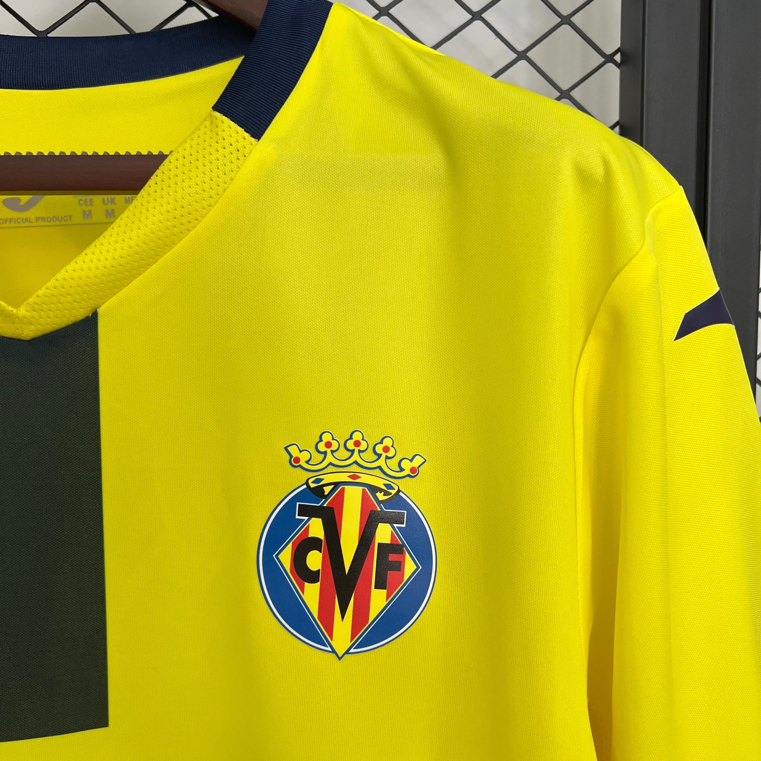 2025-26 Villarreal Home S-4XL