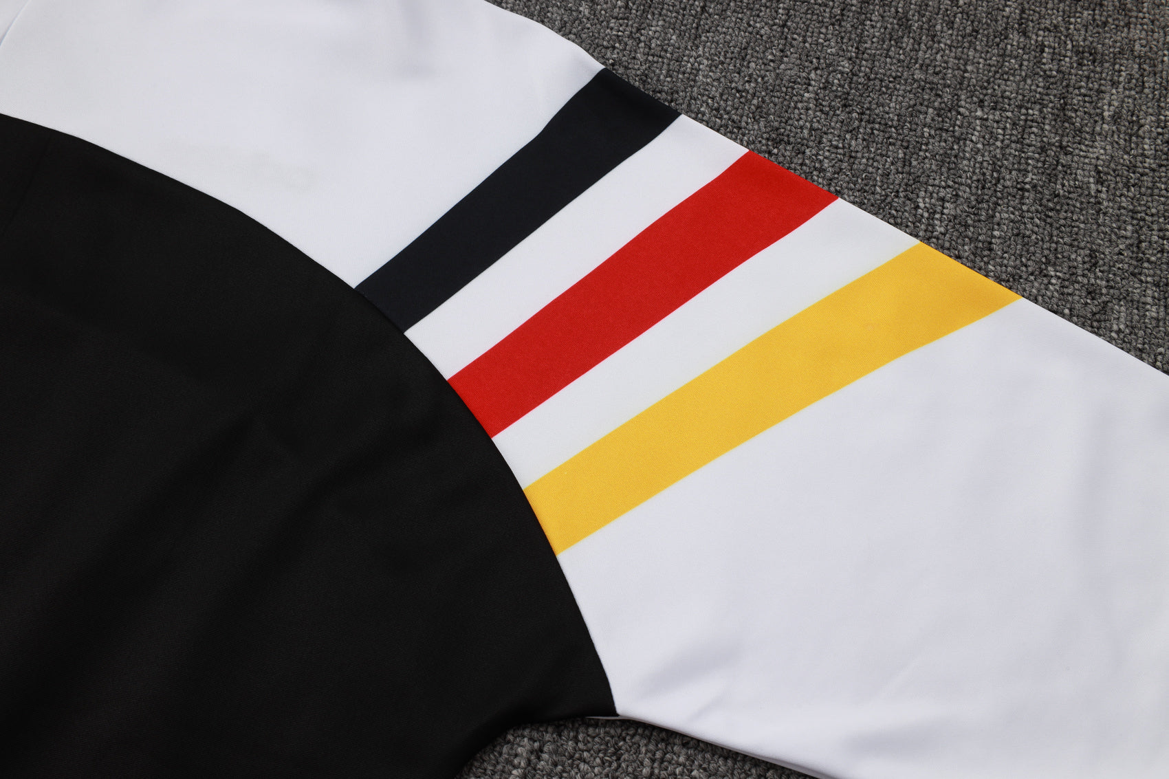 2024-25 German White (sleeves red, yellow and black) training suit