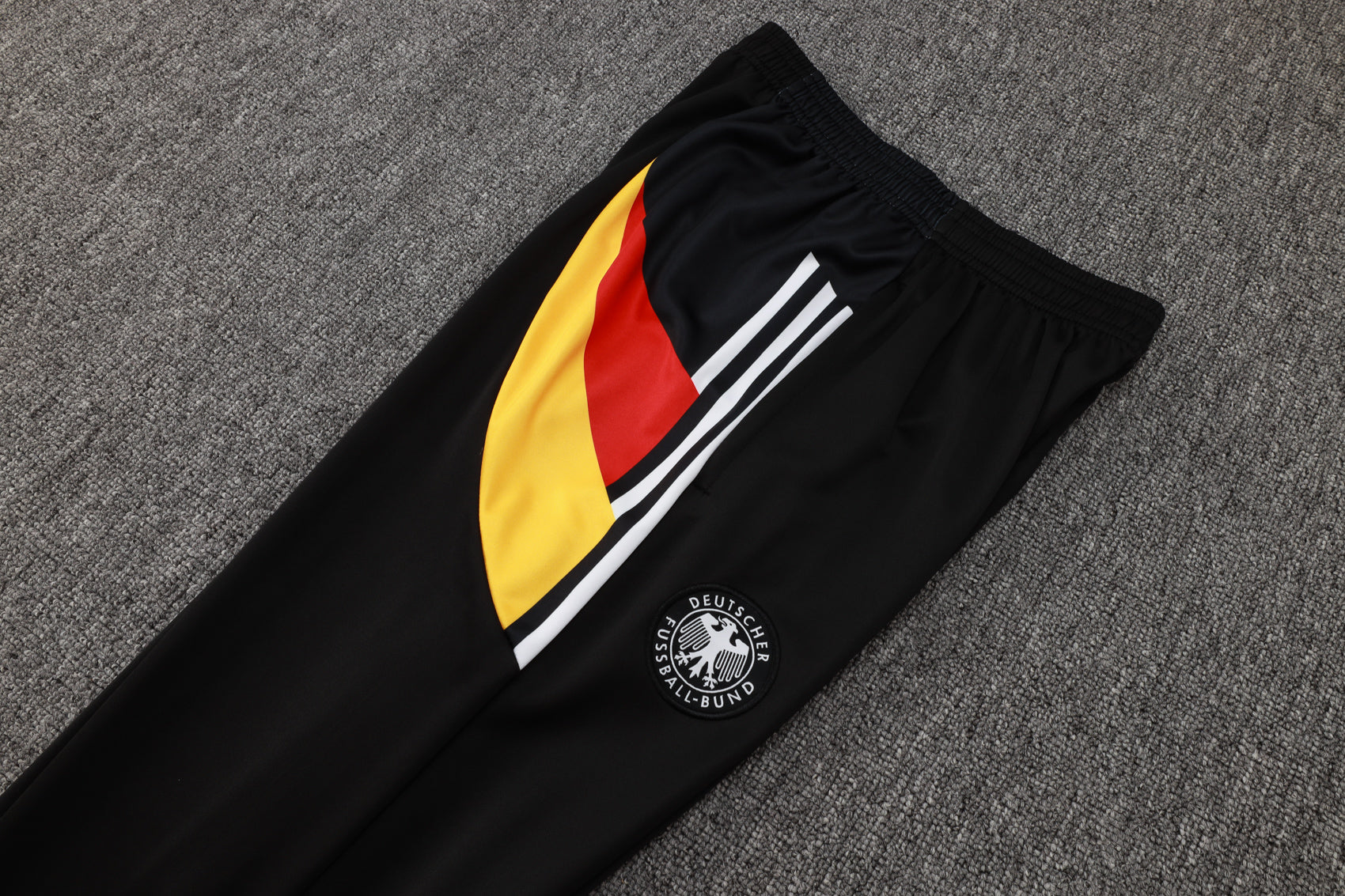 2024-25 German White (sleeves red, yellow and black) training suit