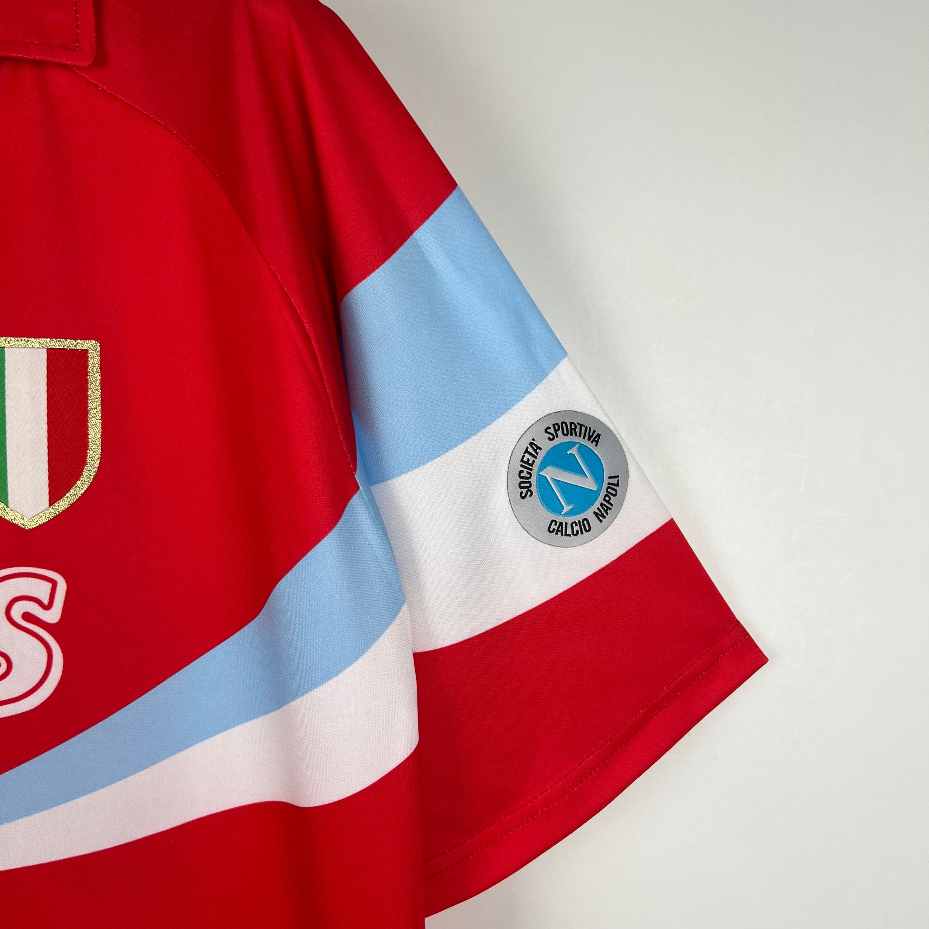 1990-91 Napoli Away Retro Size