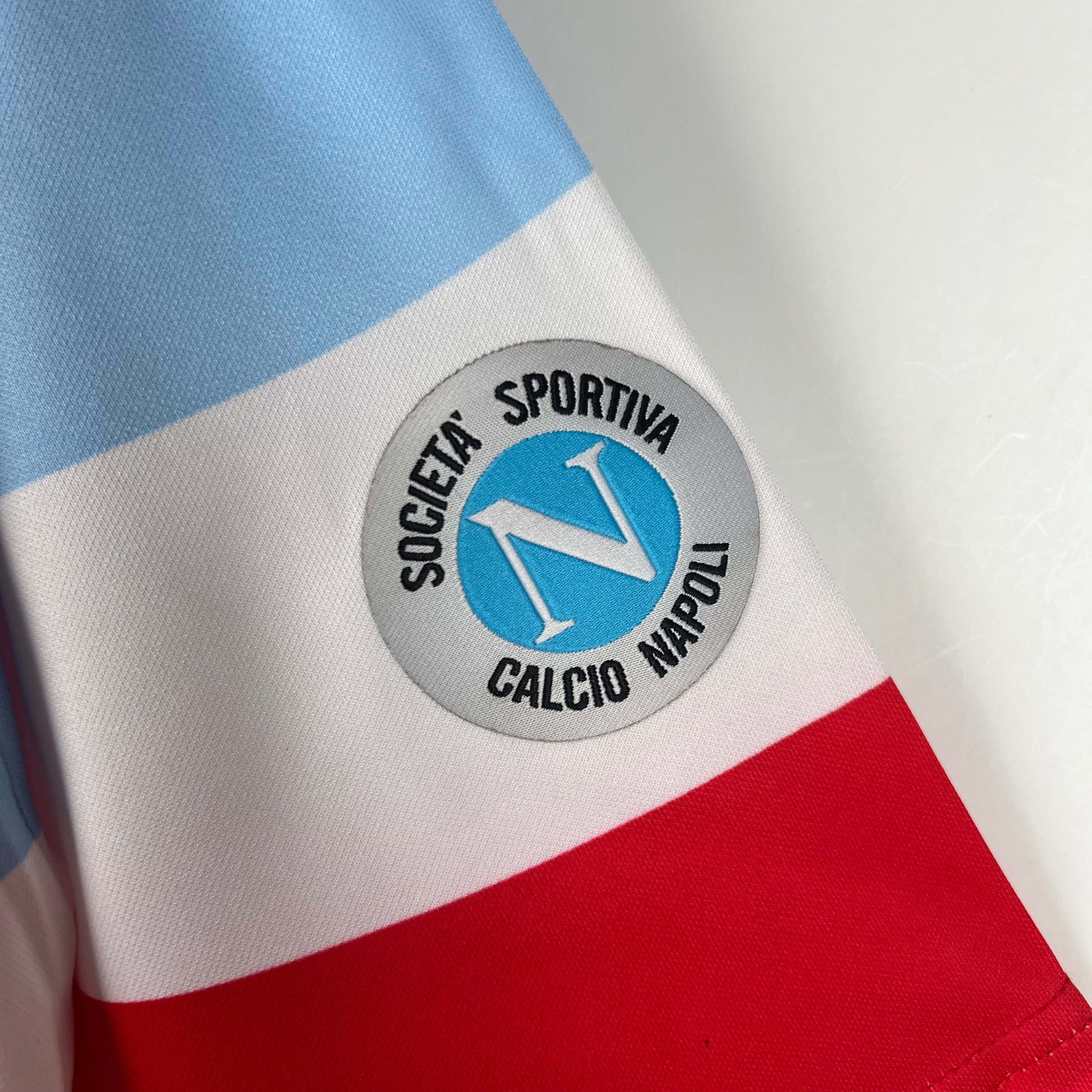 1990-91 Napoli Away Retro Size