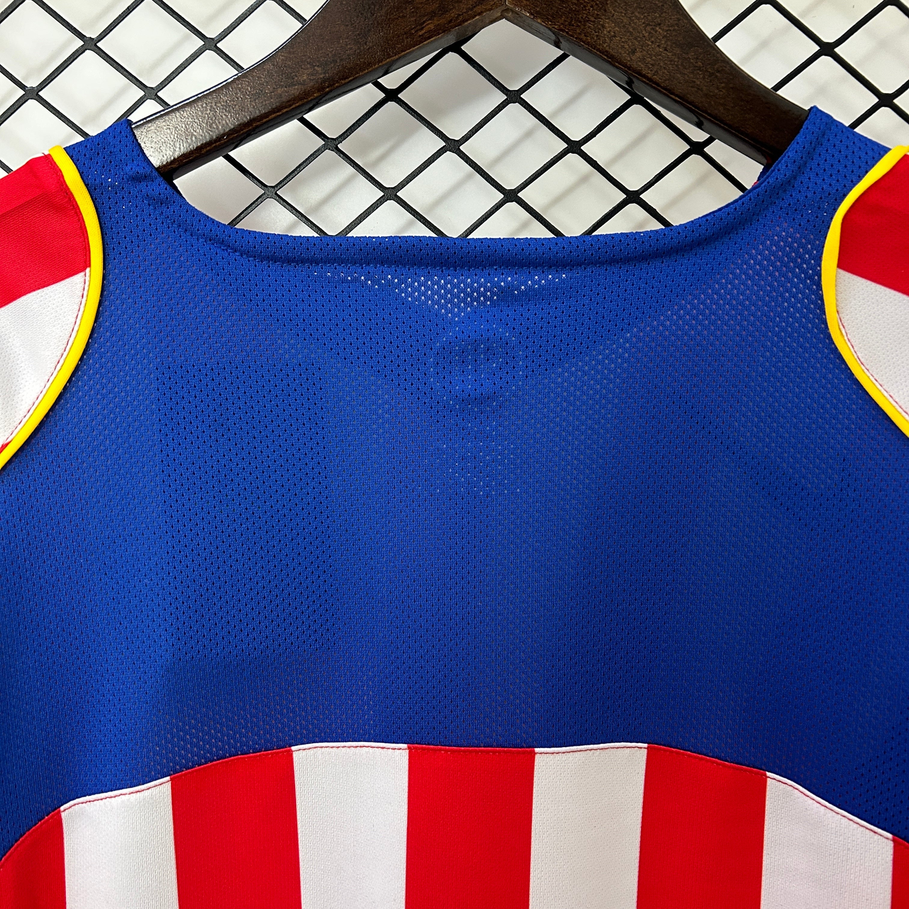 2004-05 Atletico Madrid Home Long Sleeve