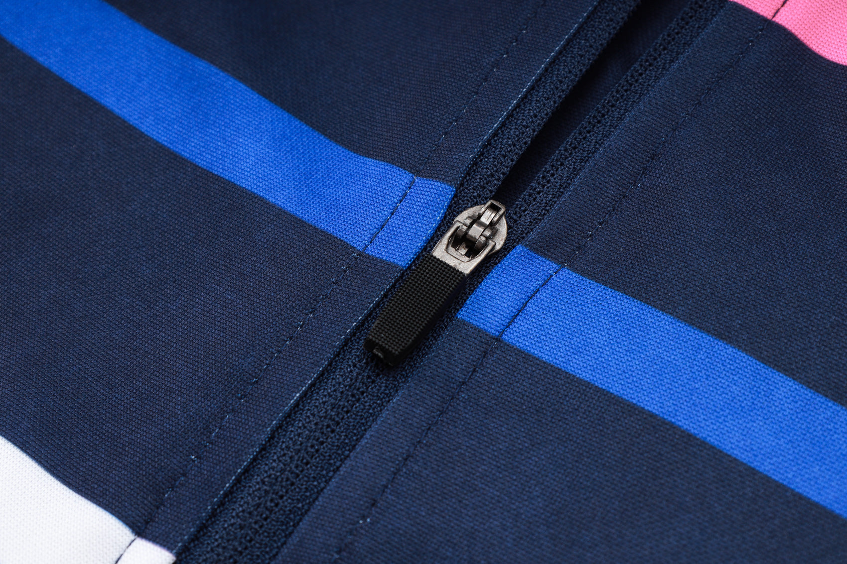 2024-25 French royal blue striped training suit