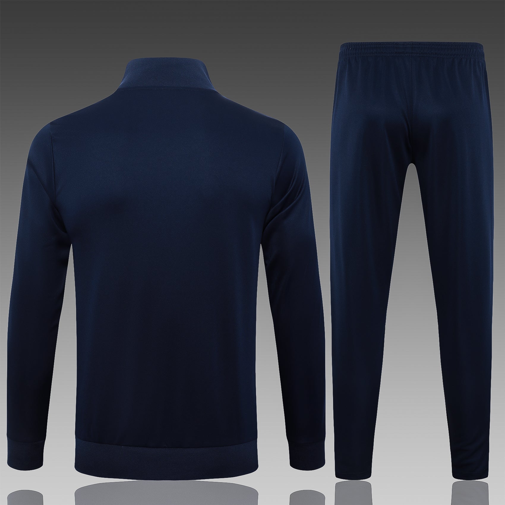 2024-25 Real Madrid Royal blue Training Suit Kit Long zipper