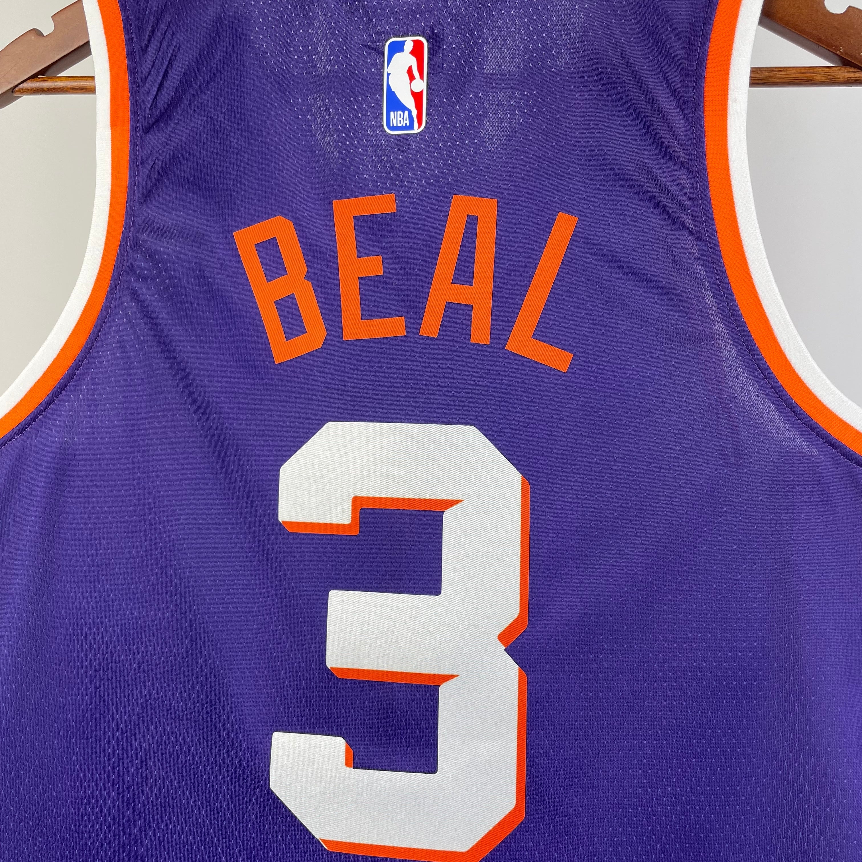 NBA 2024-25 Suns Away Purple No. 3 BEAL