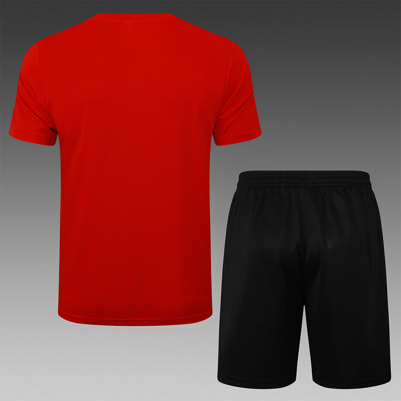 2025-26 Flamengo Short-sleeved shorts training suit