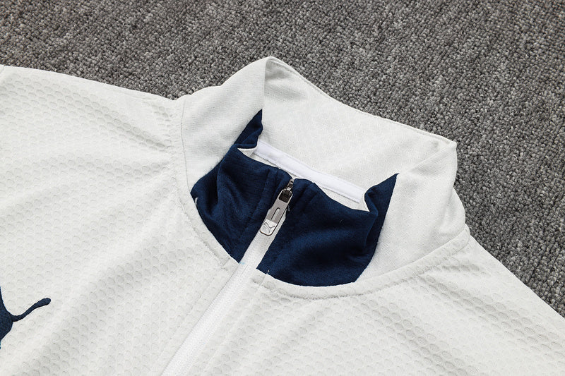 2025-26 Portugal White Adult long pull training suit