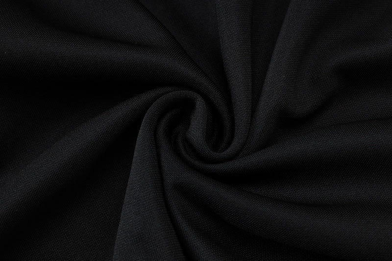 2025-26 M¨¦xico Black Adult long pull training suit