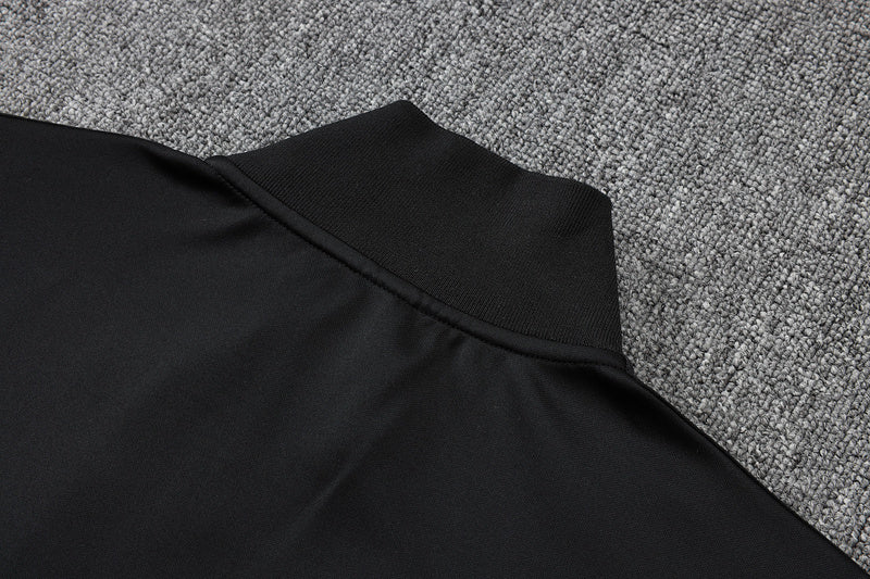 2025-26 M¨¦xico Black Adult long pull training suit
